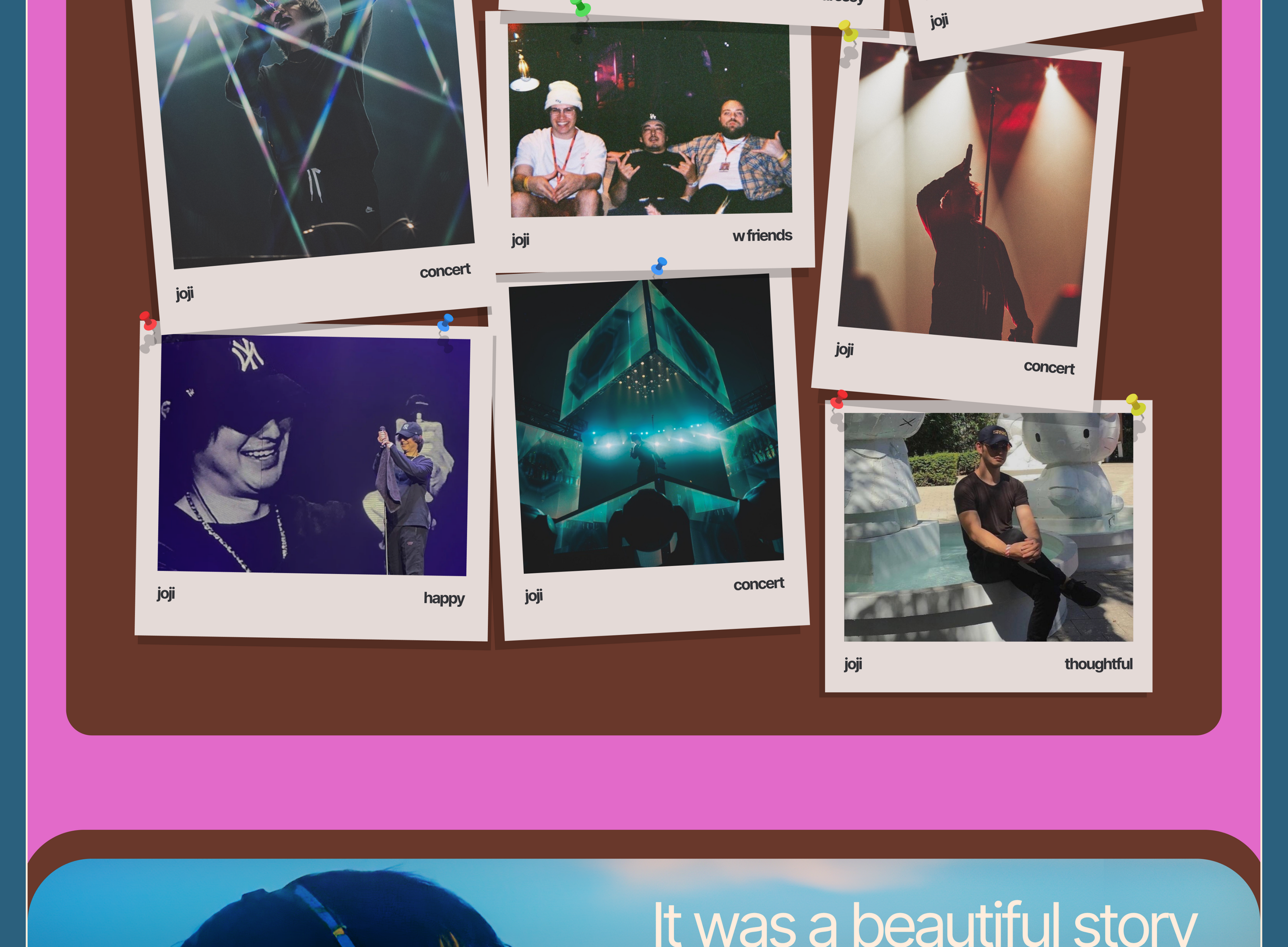 longread about joji — Изображение №11 — Интерфейсы, Иллюстрация на Dprofile