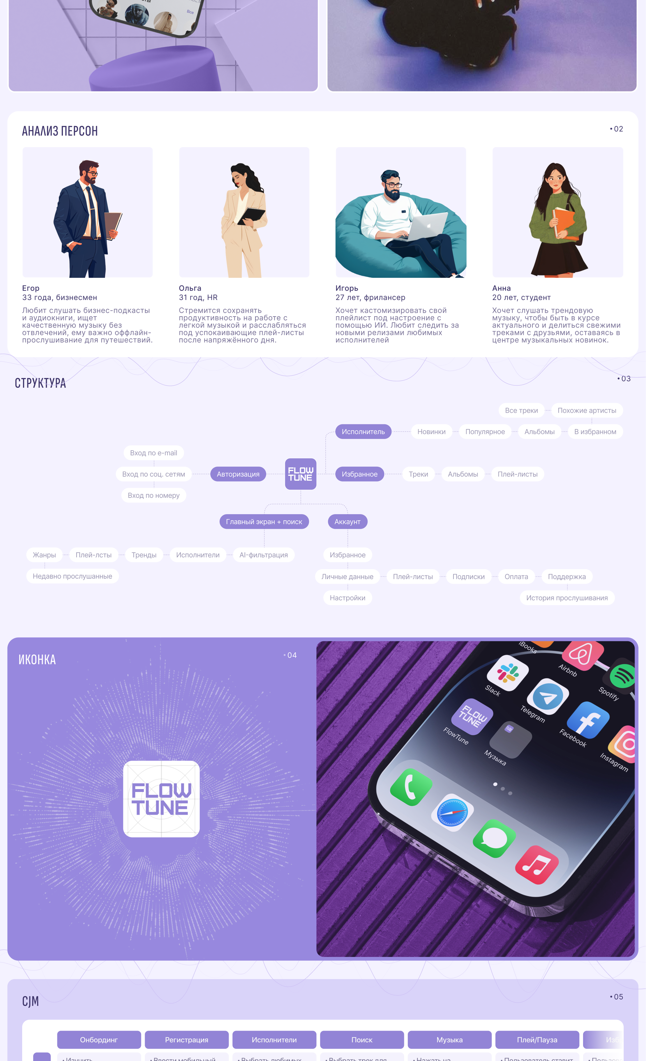 Mobile App | FlowTune — Изображение №2 — Интерфейсы на Dprofile