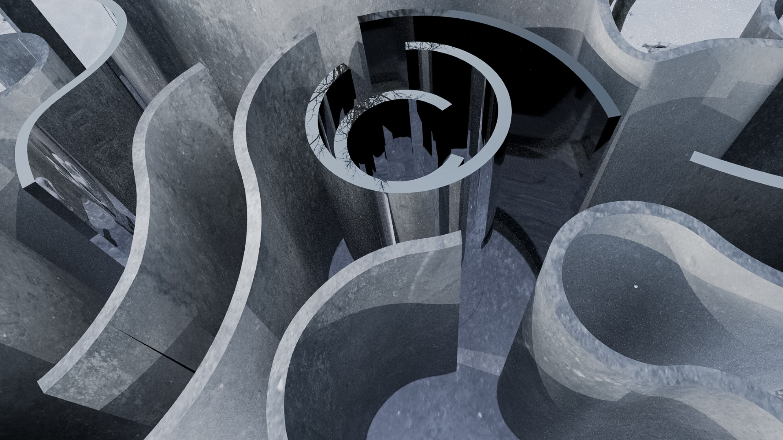 Пространственная инсталляция: «Лабиринт Борхеса» — Изображение №13 — Графика, 3D на Dprofile