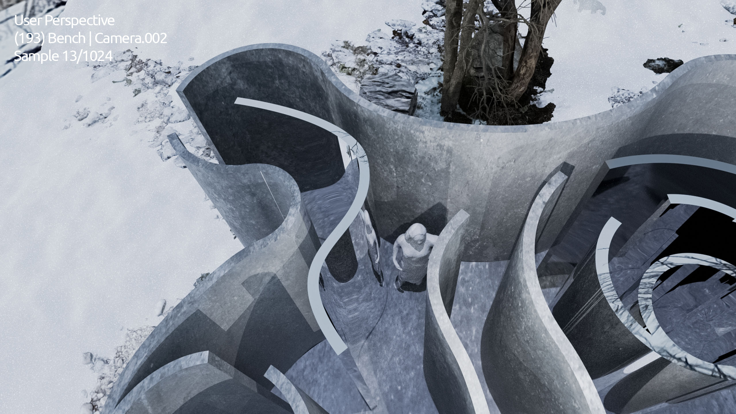 Пространственная инсталляция: «Лабиринт Борхеса» — Изображение №12 — Графика, 3D на Dprofile