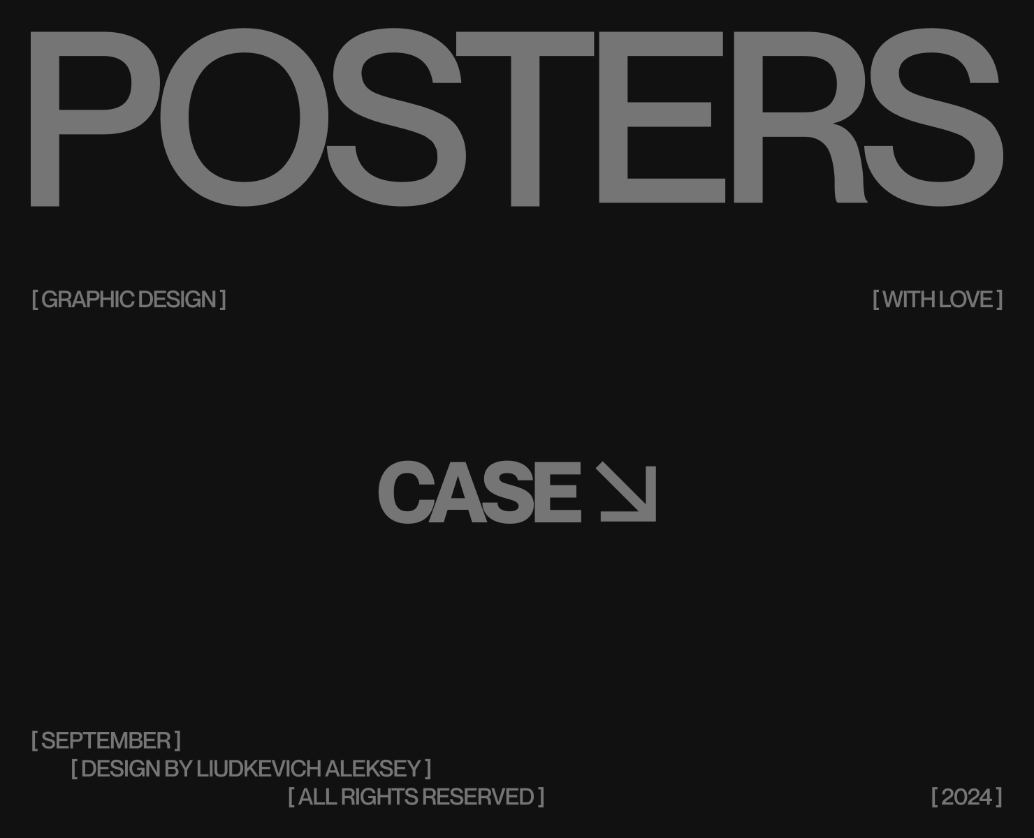 POSTERS | GRAPHIC DESIGN | 2024 — Интерфейсы на Dprofile