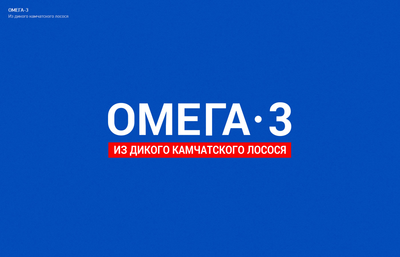 ОМЕГА-3 — Изображение №2 — Интерфейсы, Брендинг на Dprofile