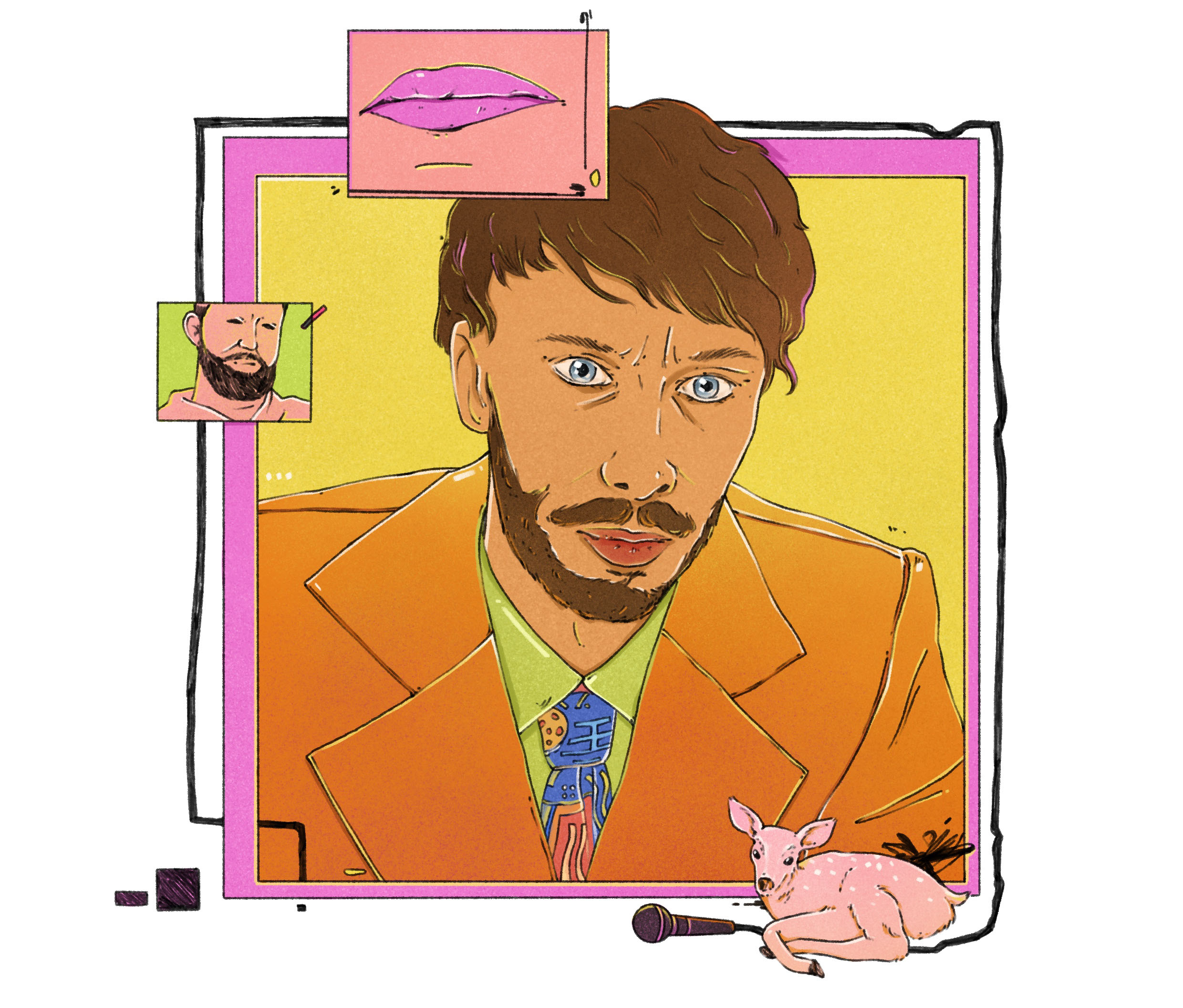 Иллюстрации 2024 | июнь - июль — Изображение №2 — Иллюстрация, Графика на Dprofile