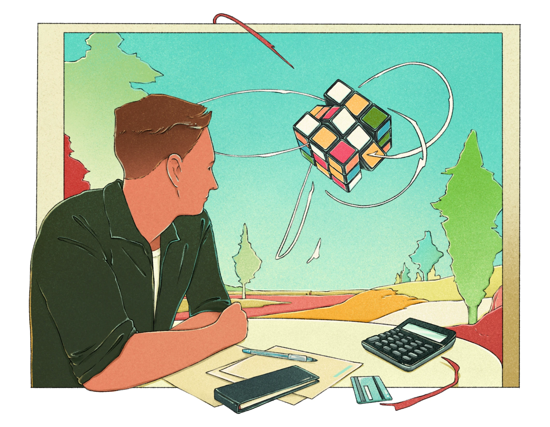 Иллюстрации 2024 | август - декабрь — Изображение №5 — Иллюстрация, Графика на Dprofile