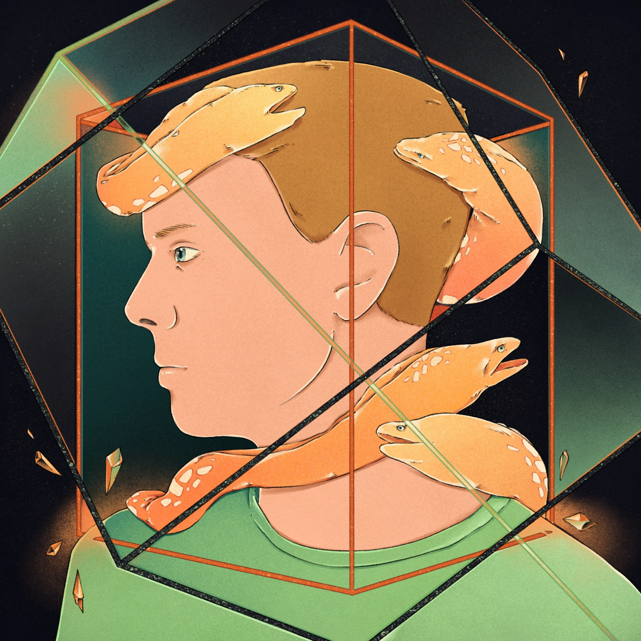 Иллюстрации 2025 | июль-август — Изображение №6 — Иллюстрация, Графика на Dprofile