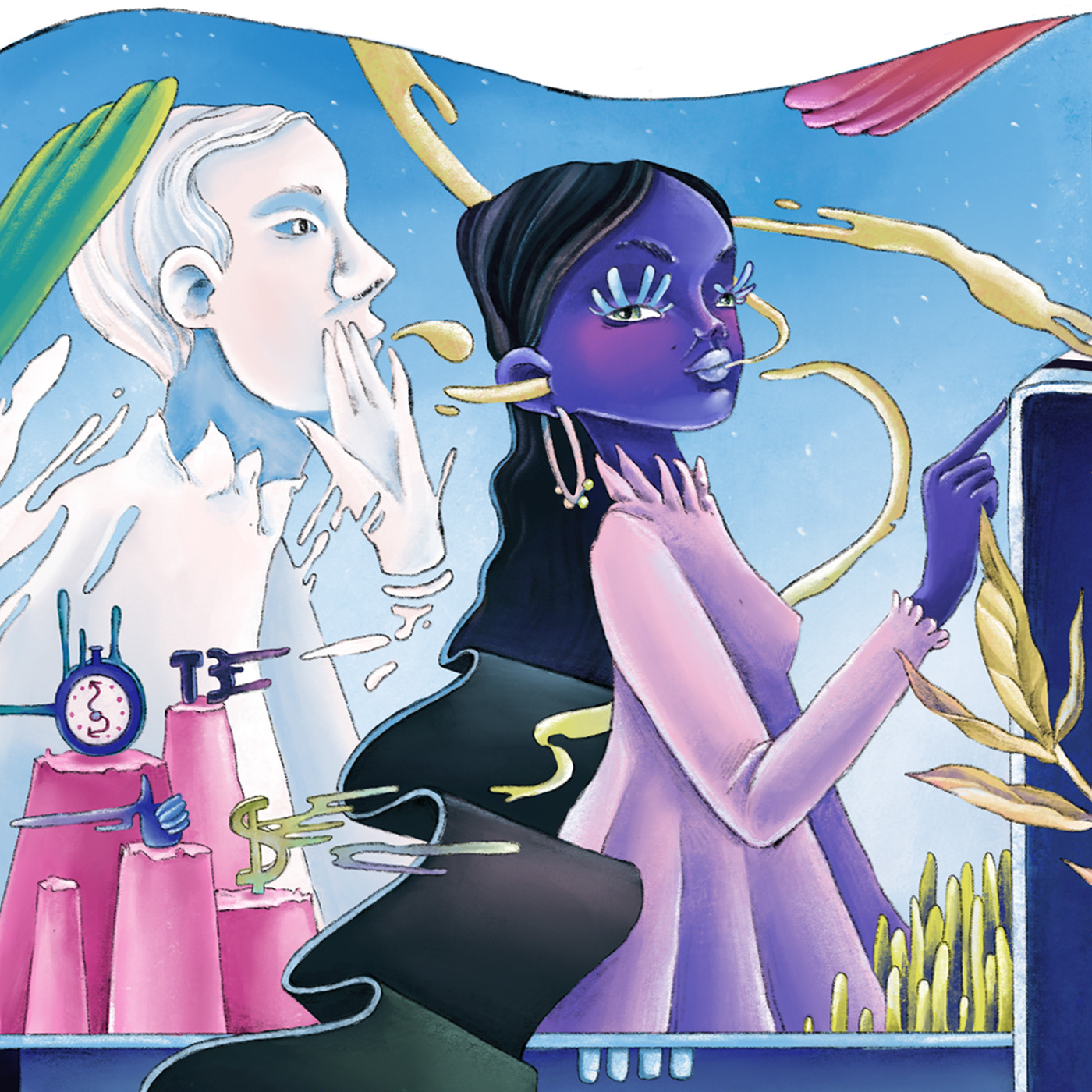 Иллюстрация для агентства Новые Новые Медиа — Изображение №6 — Иллюстрация, Графика на Dprofile