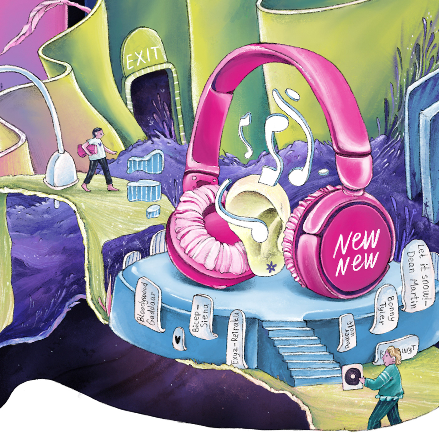Иллюстрация для агентства Новые Новые Медиа — Изображение №12 — Иллюстрация, Графика на Dprofile