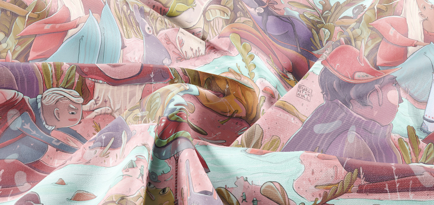 TEXTILE PATTERN — Изображение №8 — Брендинг, Иллюстрация на Dprofile