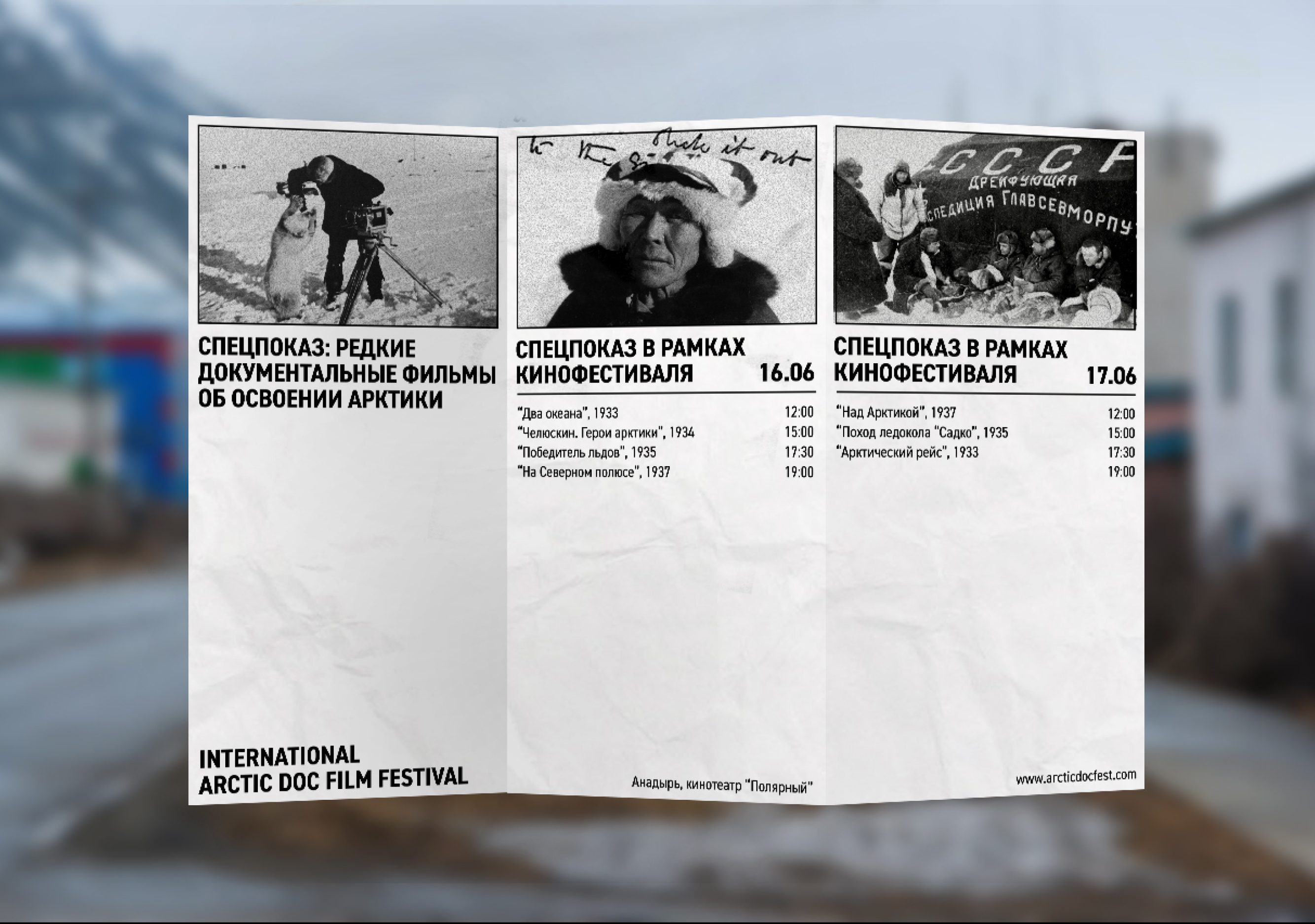 Arctic Documentary Film Festival. Айдентика — Изображение №7 — Брендинг, Графика на Dprofile