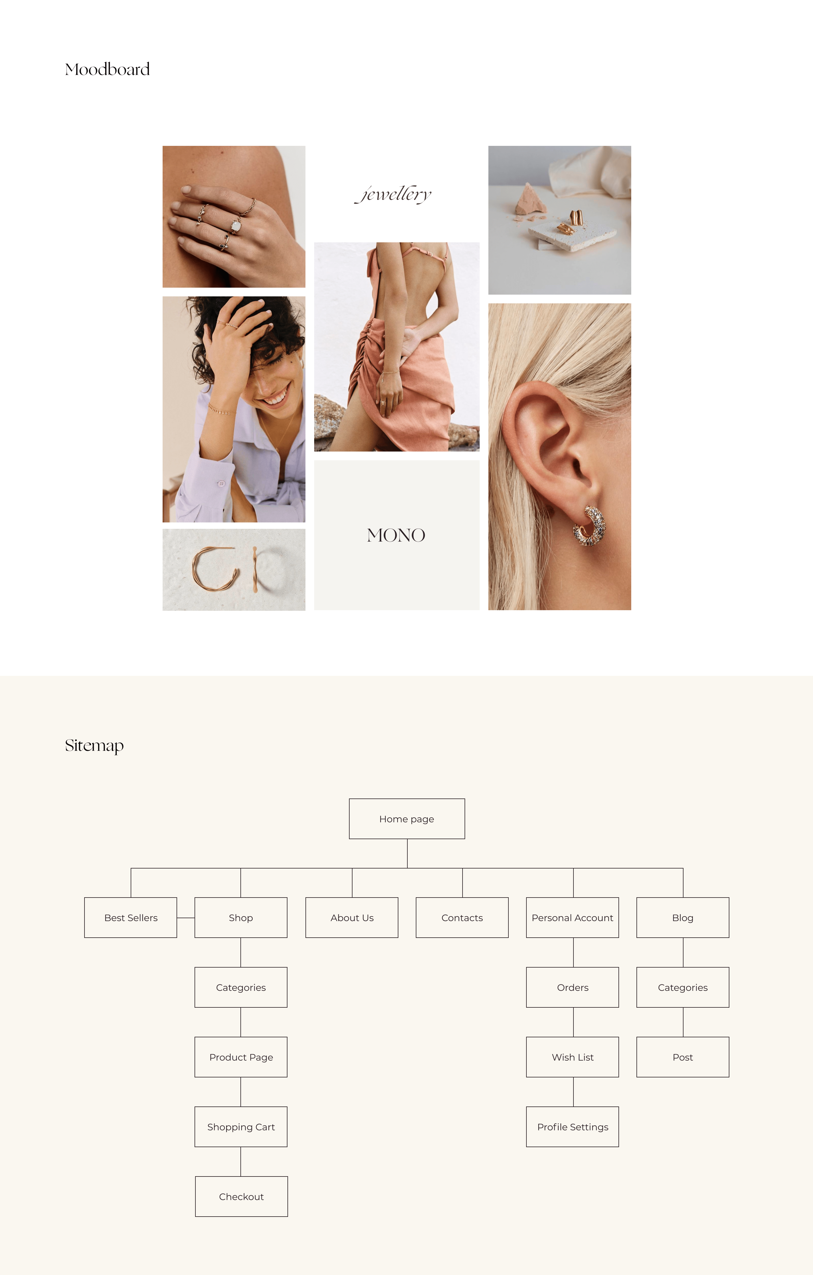 Mono Jewelry | E-commerce — Изображение №3 — Интерфейсы на Dprofile