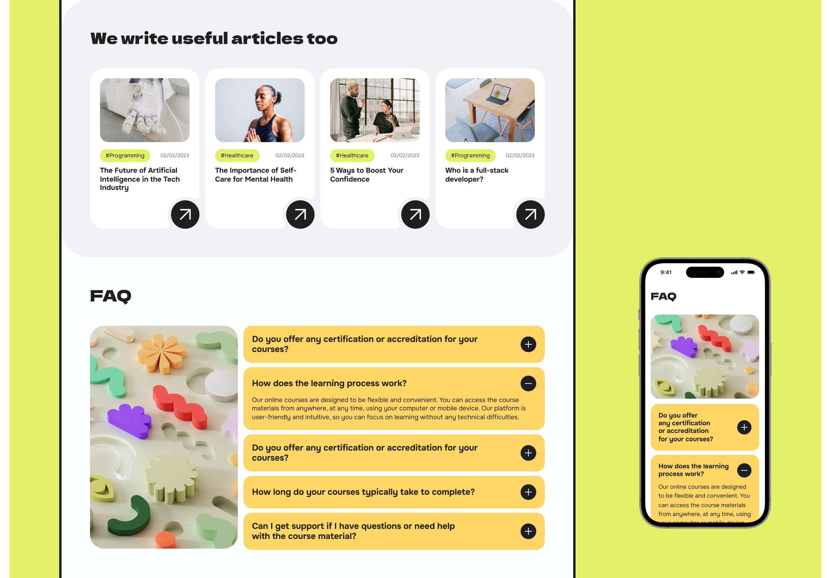 techtutor - Online IT School — Изображение №12 — Интерфейсы, Анимация на Dprofile