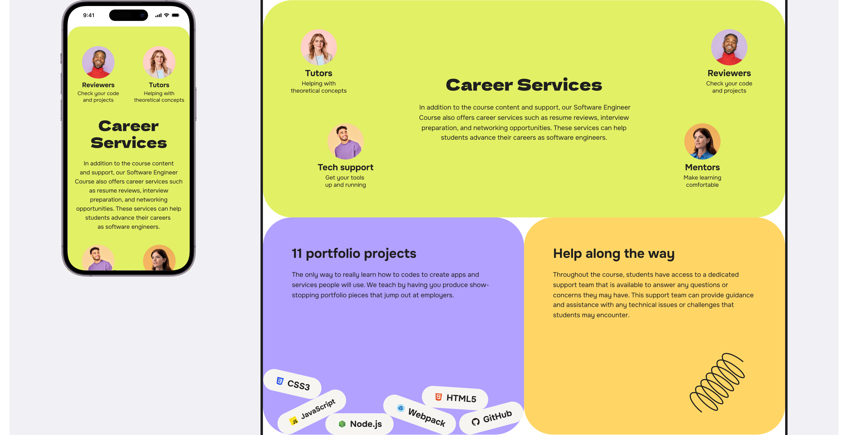 techtutor - Online IT School — Изображение №18 — Интерфейсы, Анимация на Dprofile