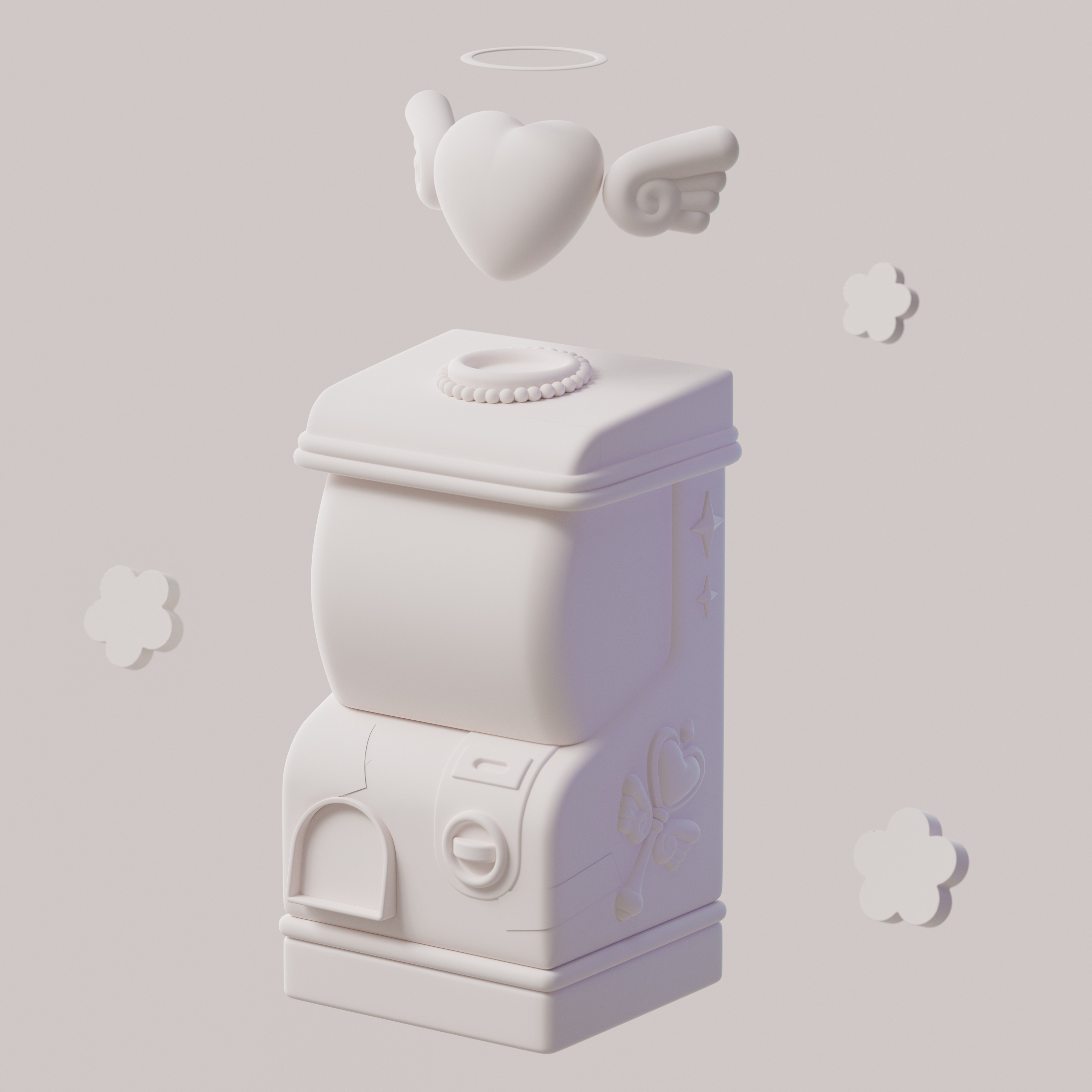 Gachapon machine — Изображение №1 — 3D на Dprofile