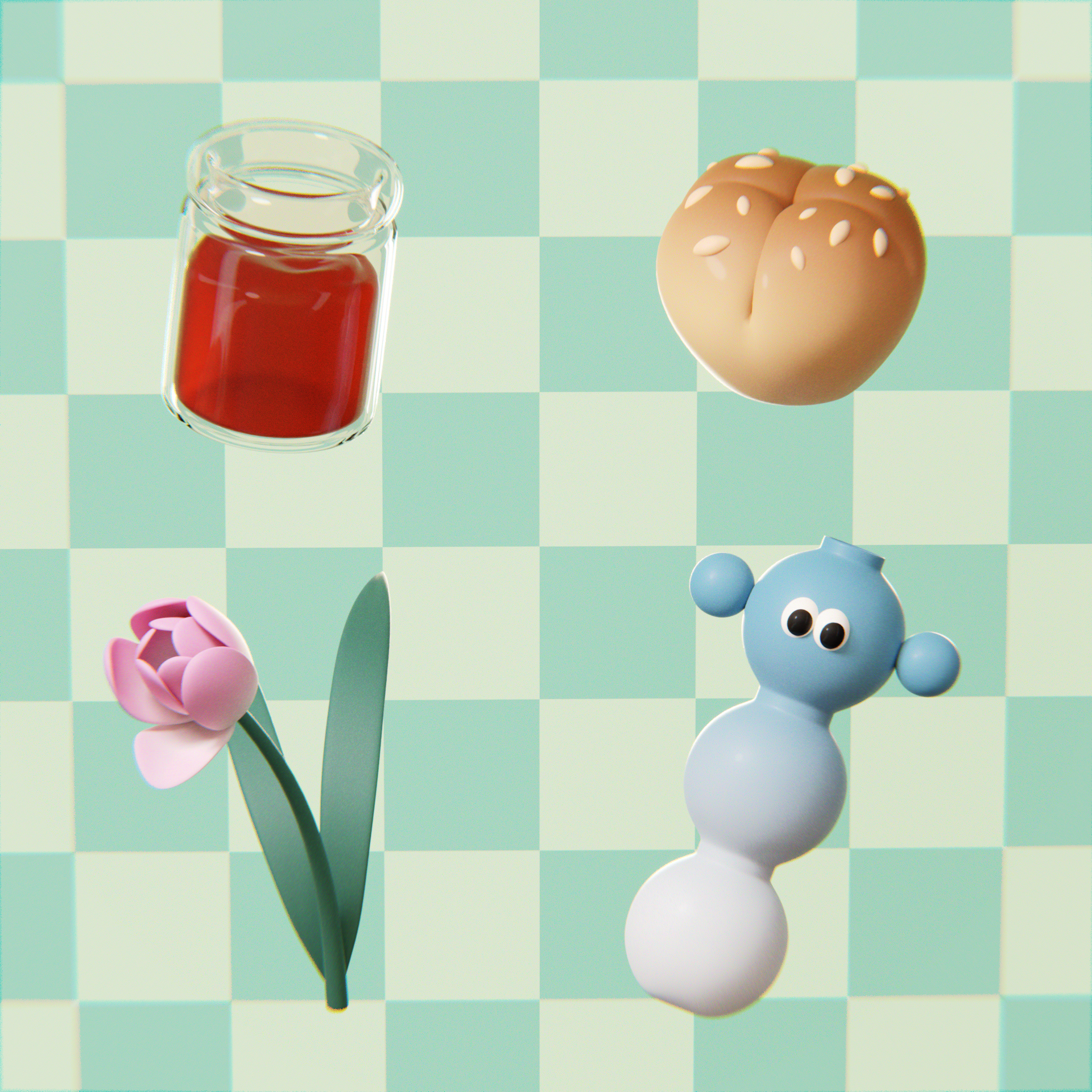 Random 3D illustrations — Изображение №3 — Иллюстрация, 3D на Dprofile