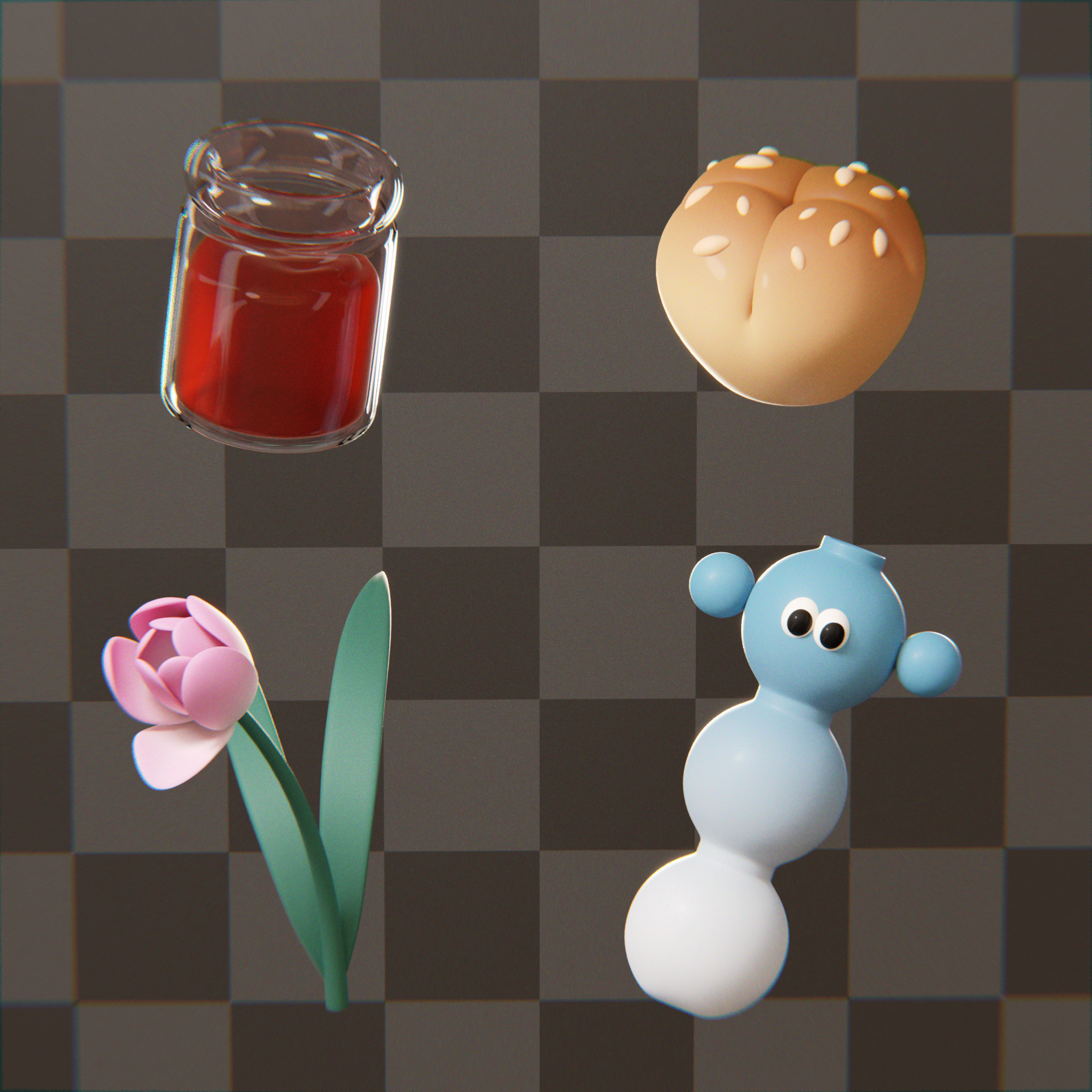 Random 3D illustrations — Изображение №2 — Иллюстрация, 3D на Dprofile