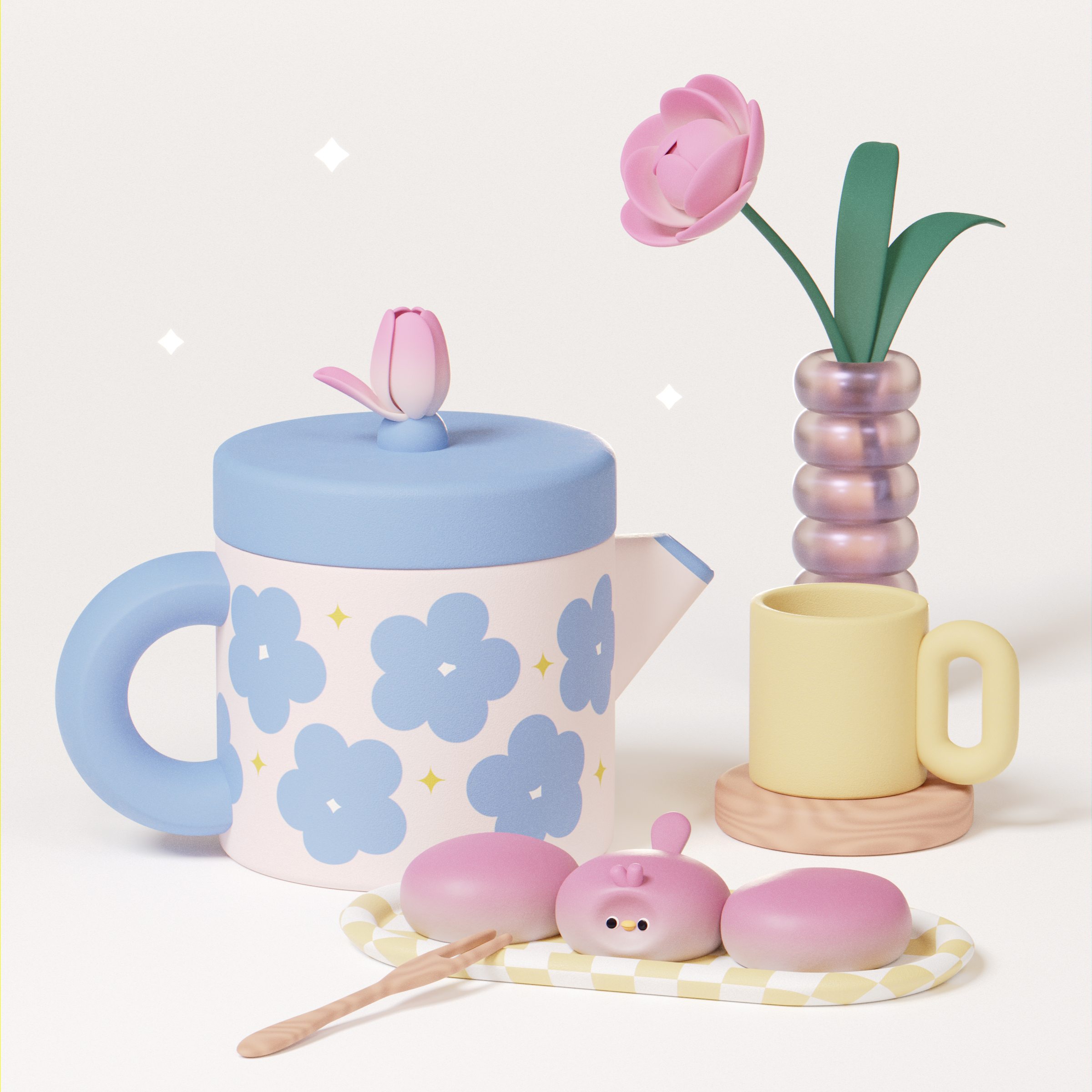 Random 3D illustrations — Изображение №8 — Иллюстрация, 3D на Dprofile