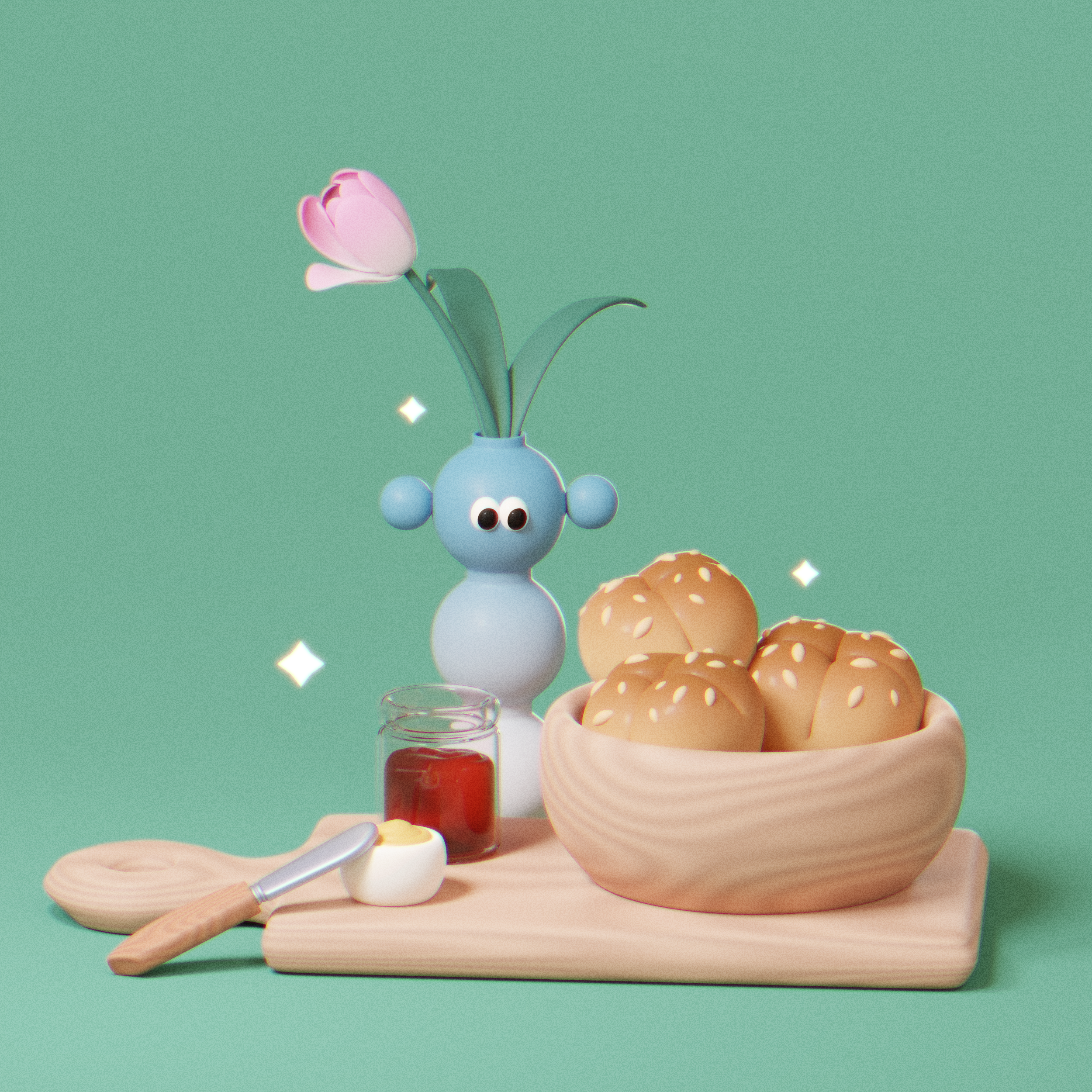 Random 3D illustrations — Изображение №1 — Иллюстрация, 3D на Dprofile
