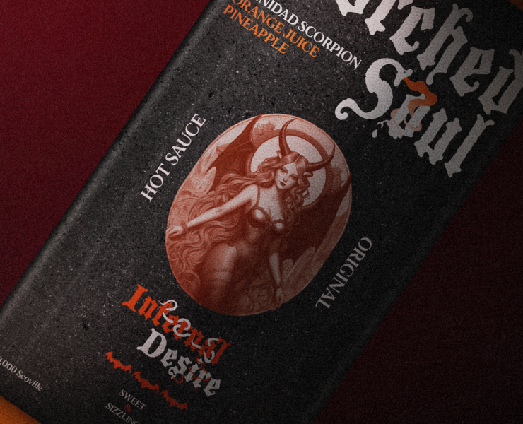 Scorched Soul Hot Sauce — Брендинг, Графика на Dprofile