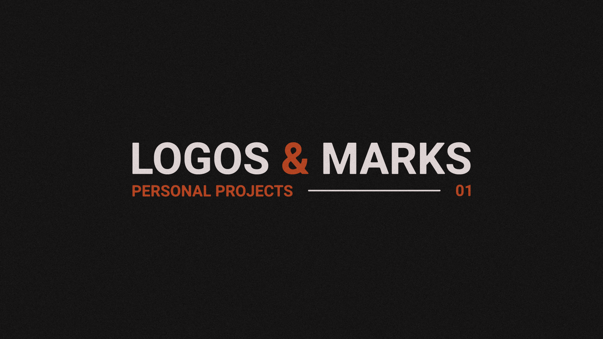 LOGOS & MARKS 01 — Изображение №1 — Брендинг на Dprofile