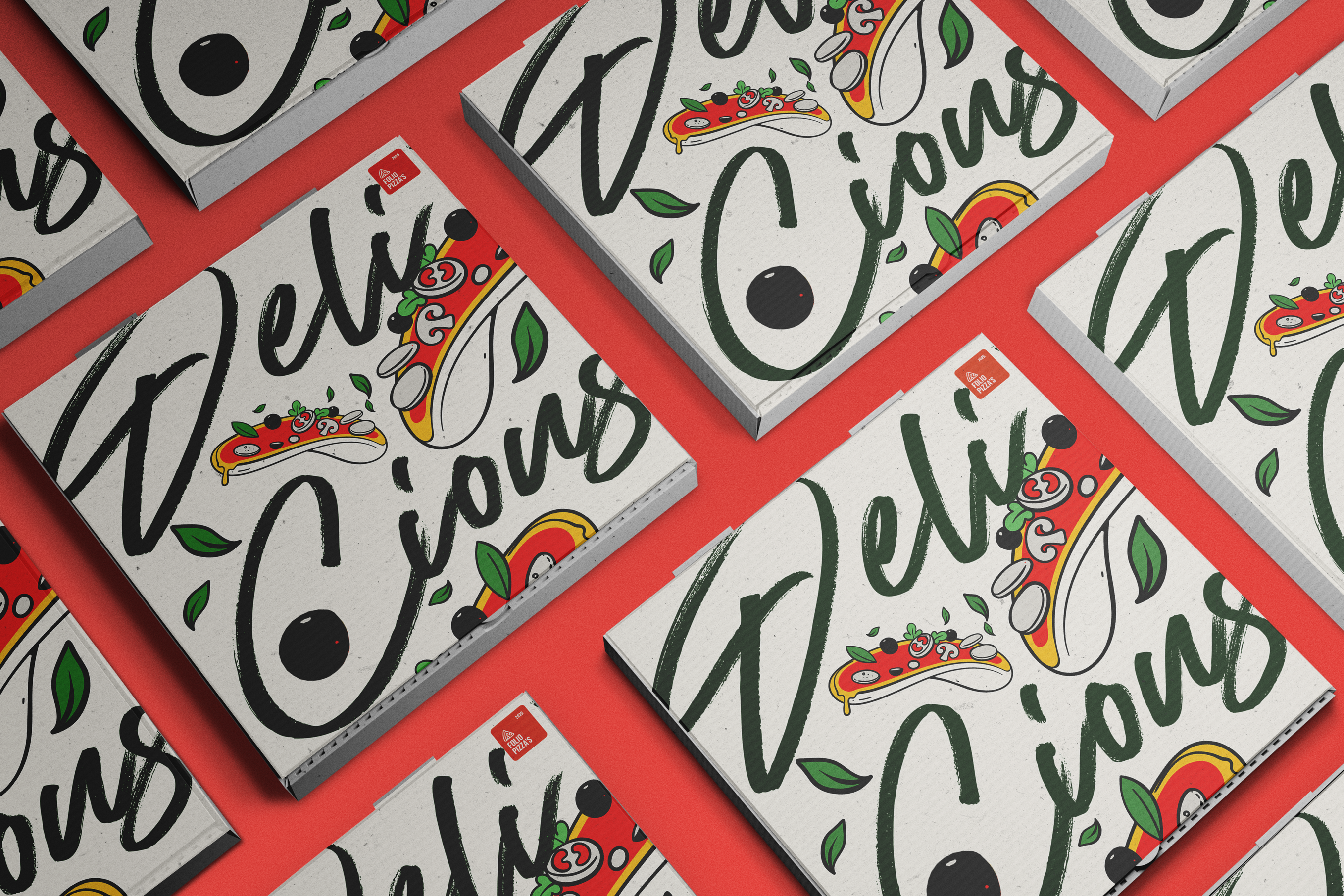 Delicions italian pizza — Изображение №1 — Брендинг на Dprofile