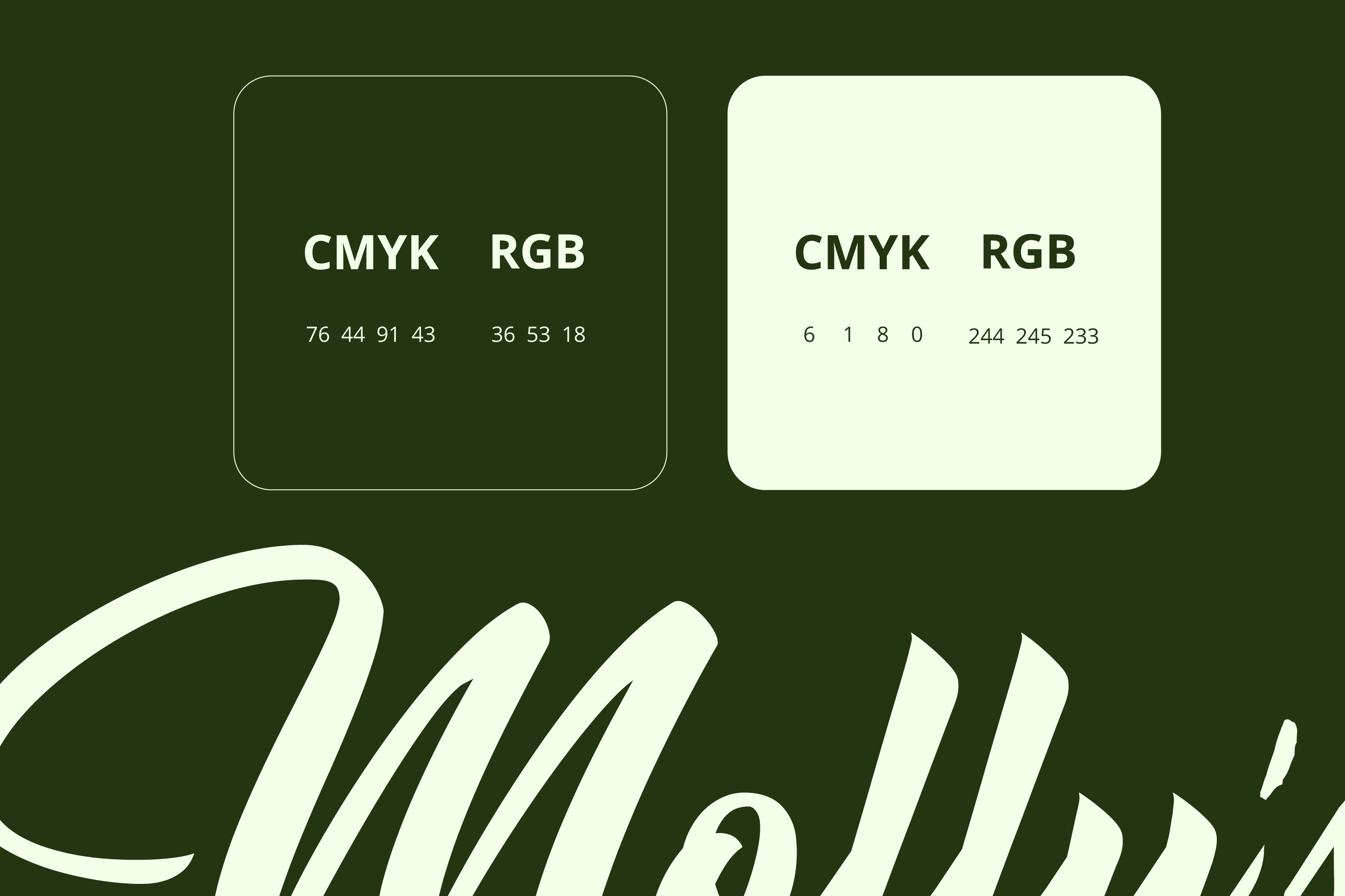 Molly's — Изображение №8 — Брендинг на Dprofile