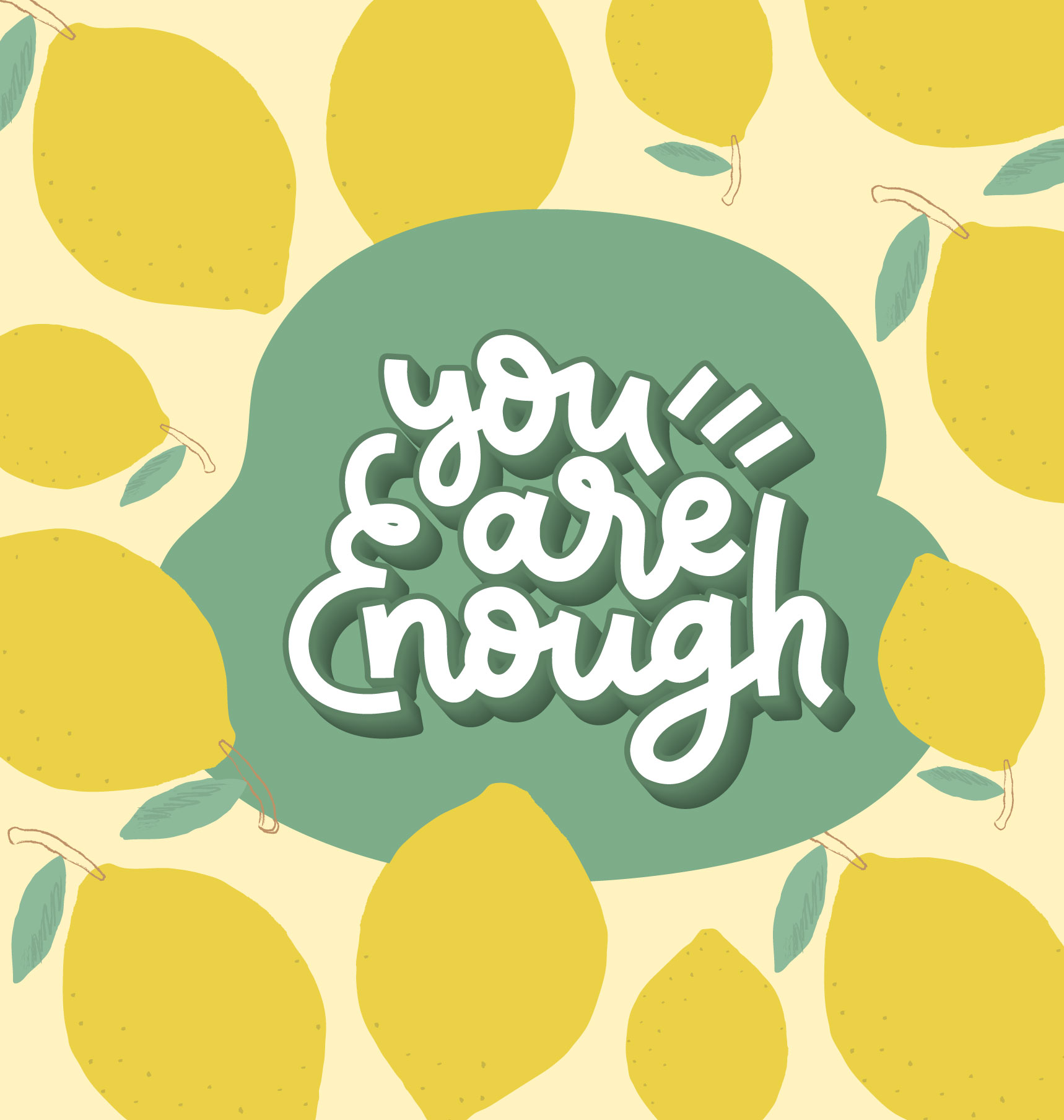 You are enough — Изображение №3 — Брендинг на Dprofile