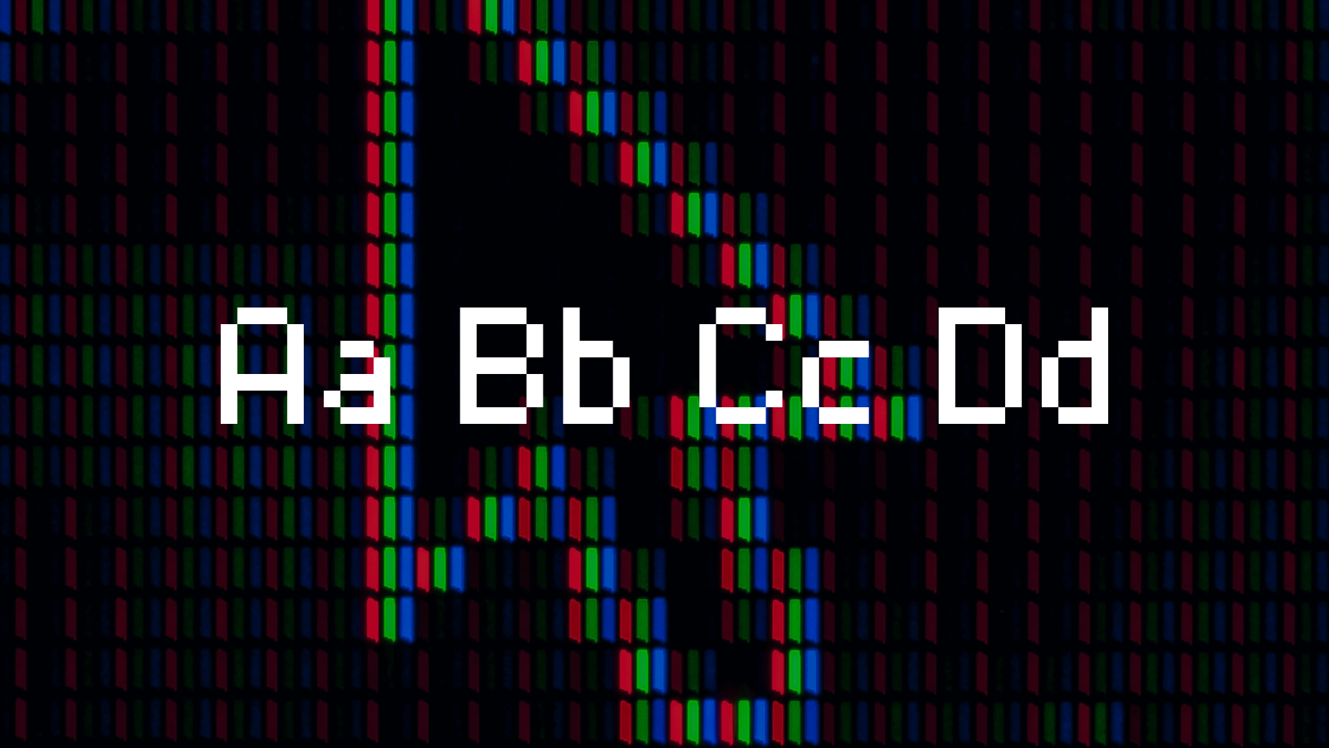 FinkaPixel - digital typeface — Изображение №3 — Графика на Dprofile