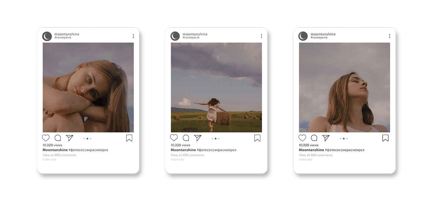MOONTANSHINE — личный бренд фотографа — Изображение №6 — Брендинг, Графика на Dprofile