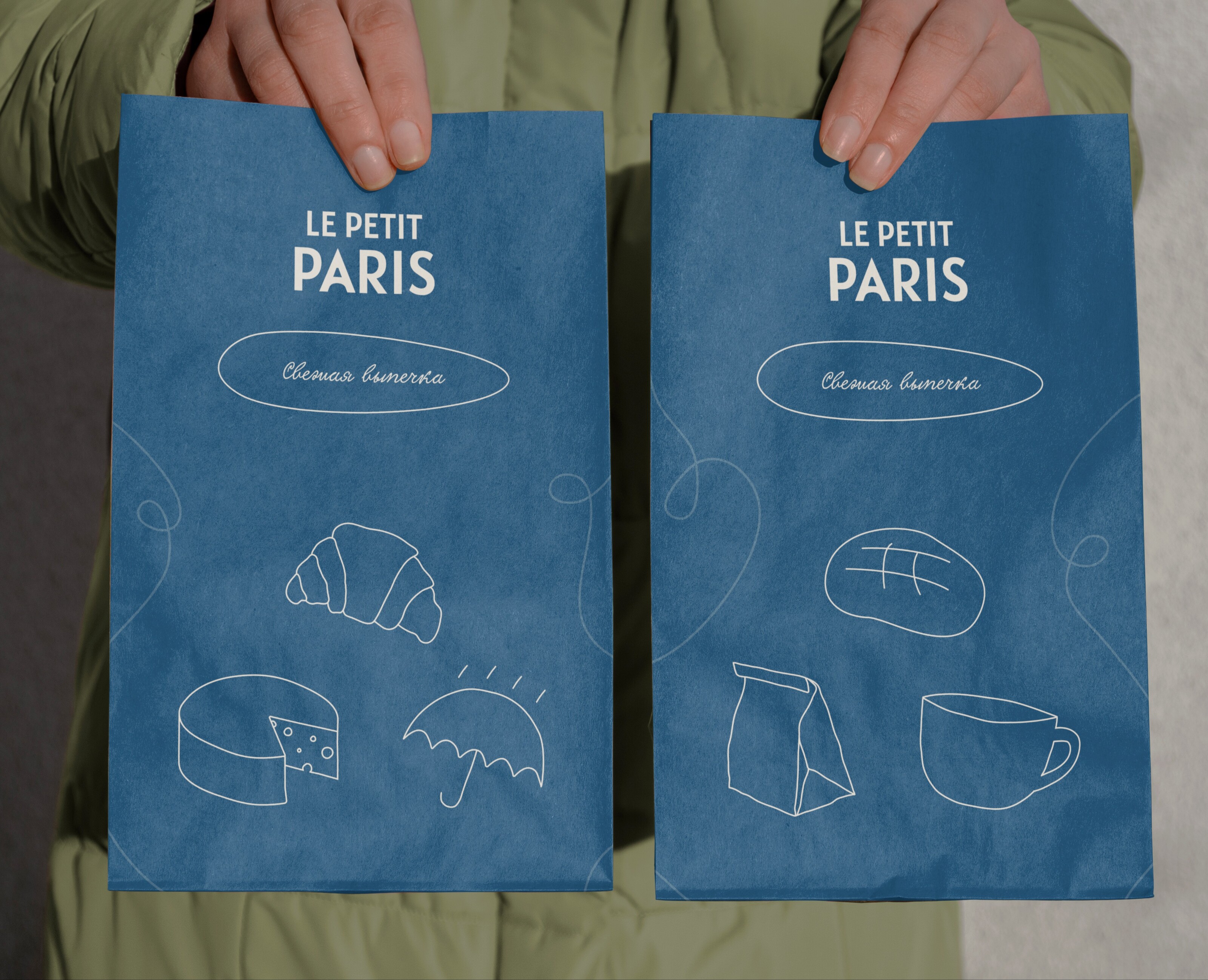 Фирменный стиль для булочной Le petit Paris — Брендинг на Dprofile