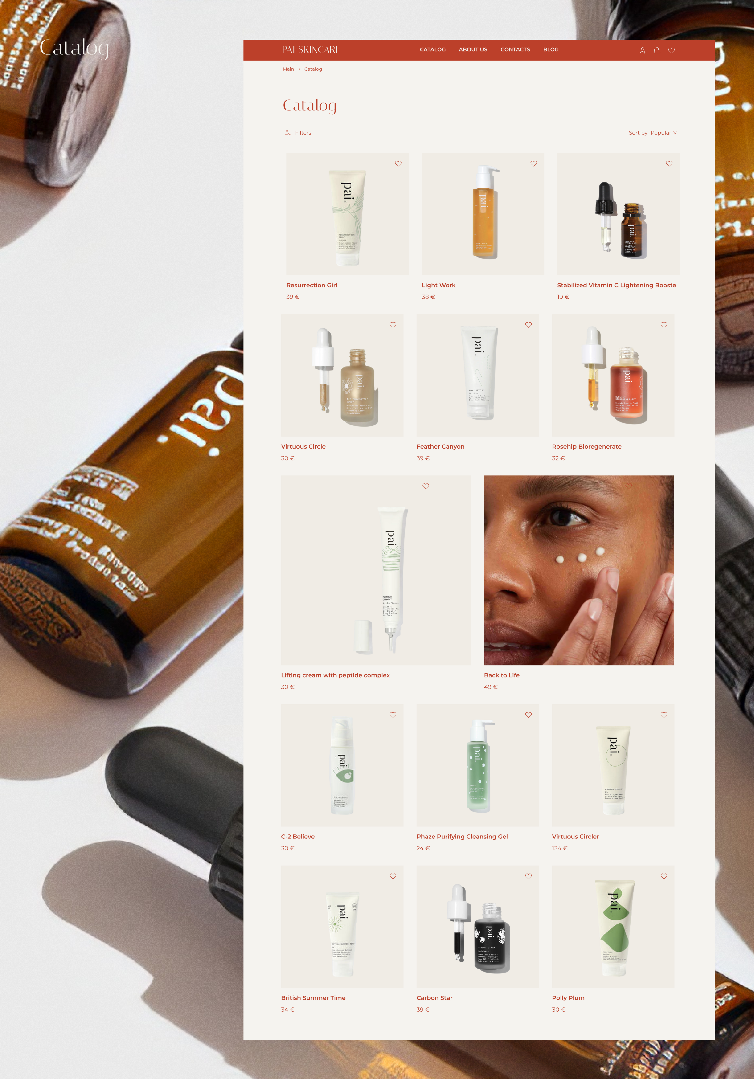 -E-commerce-cosmetics-online-store — Изображение №8 — Интерфейсы на Dprofile