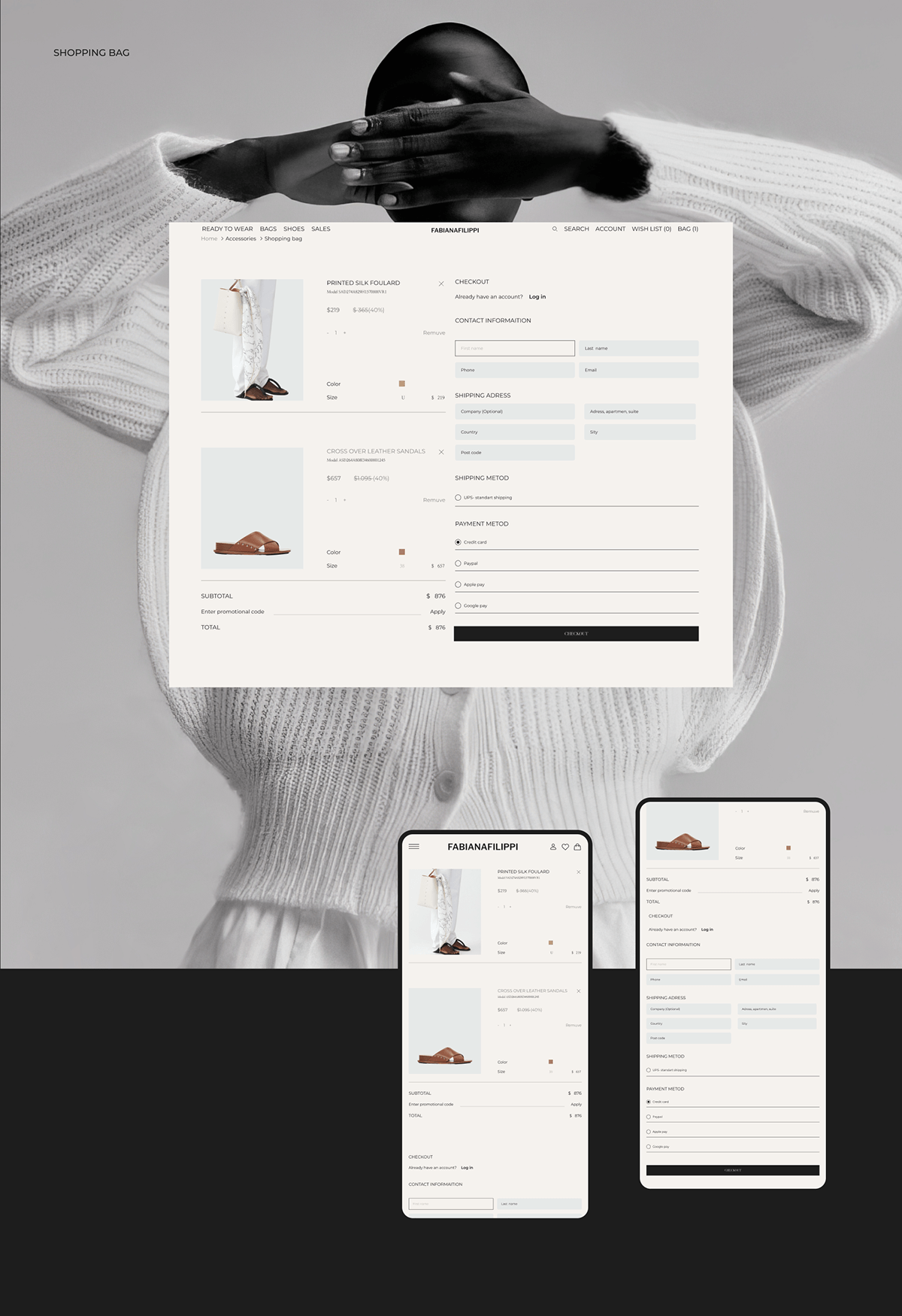 Fabianafilippi --fashion-online-store-redesign-concept — Изображение №7 — Интерфейсы на Dprofile