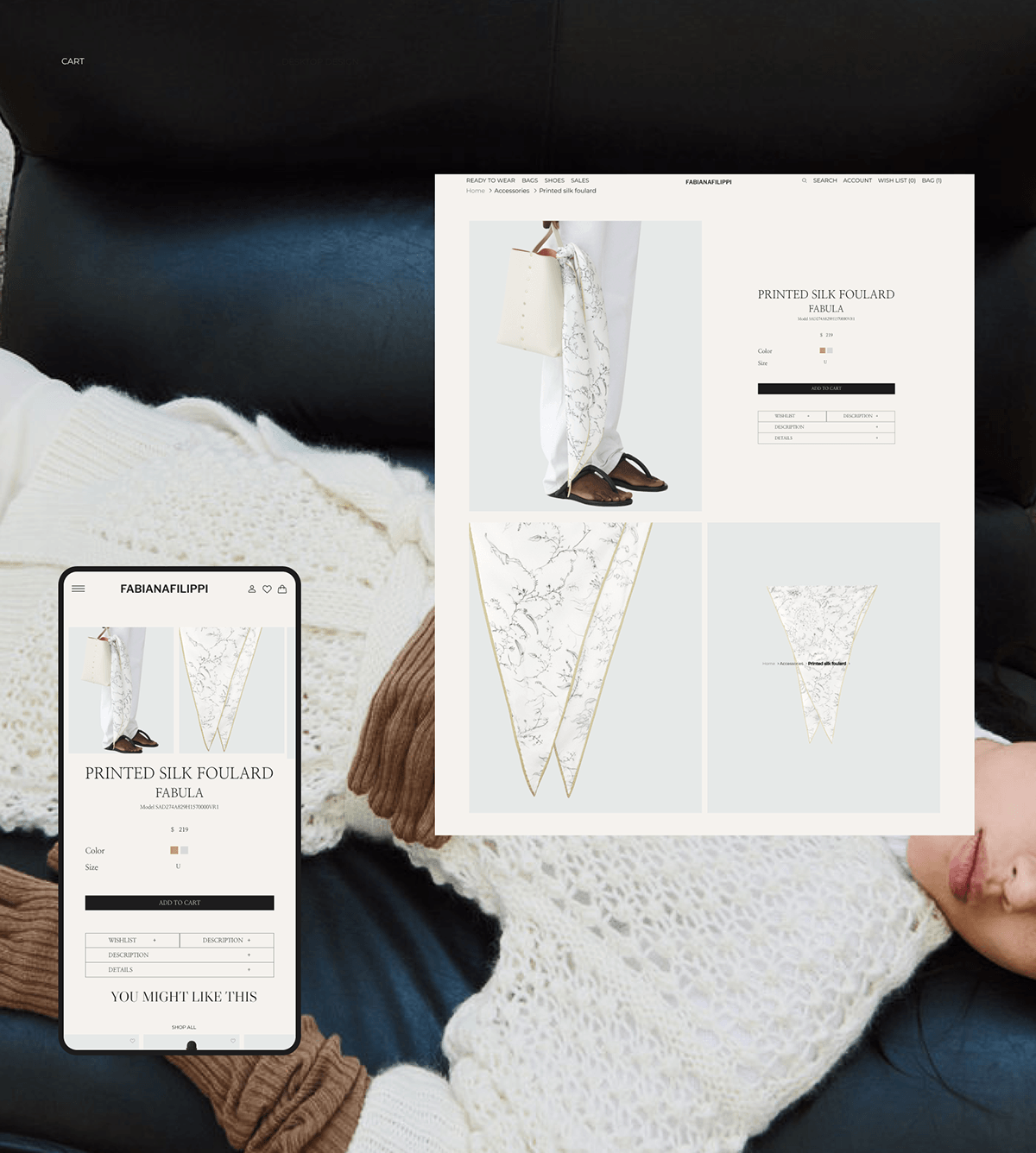 Fabianafilippi --fashion-online-store-redesign-concept — Изображение №6 — Интерфейсы на Dprofile