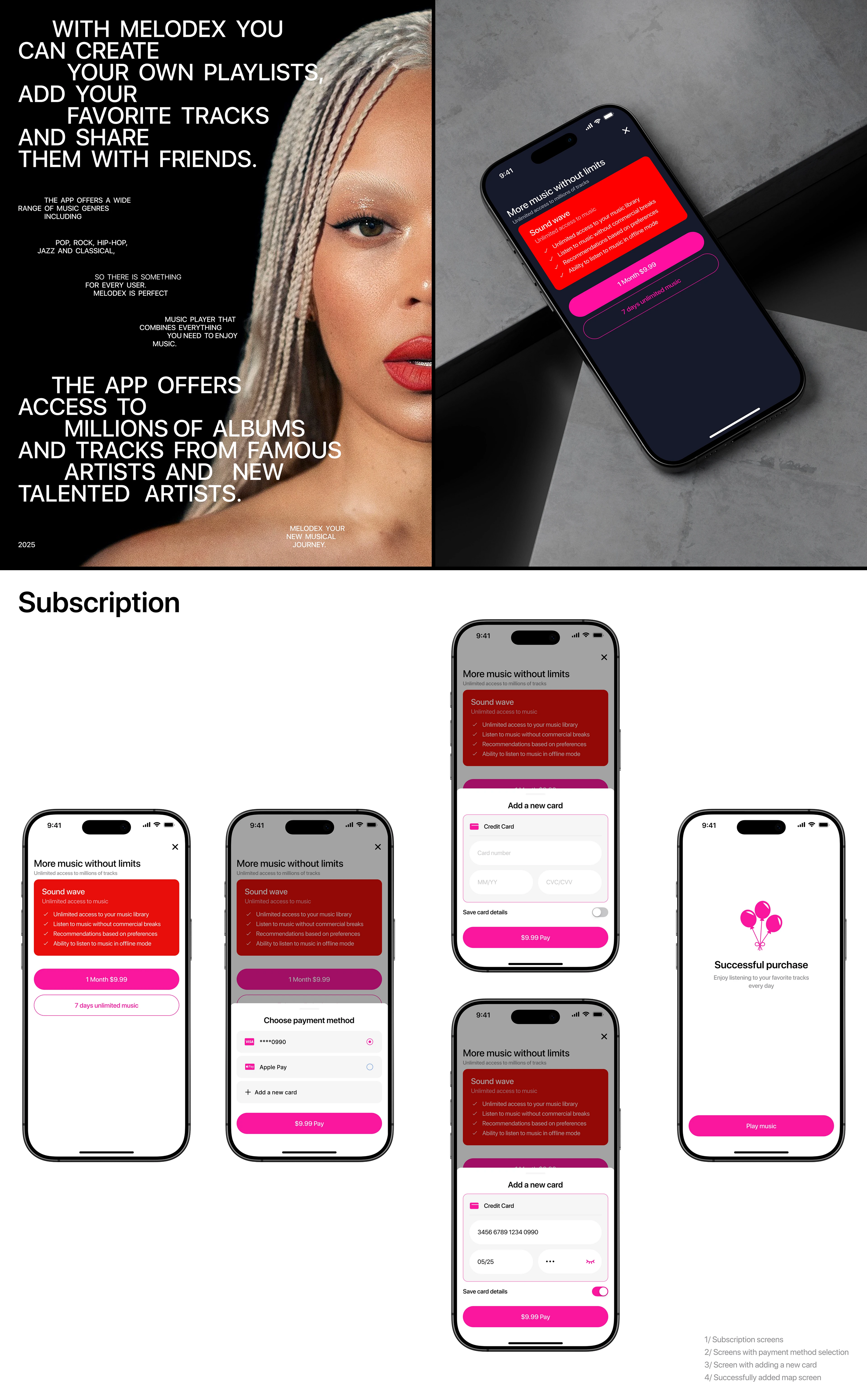 Melodex / Mobile app — Изображение №11 — Интерфейсы на Dprofile