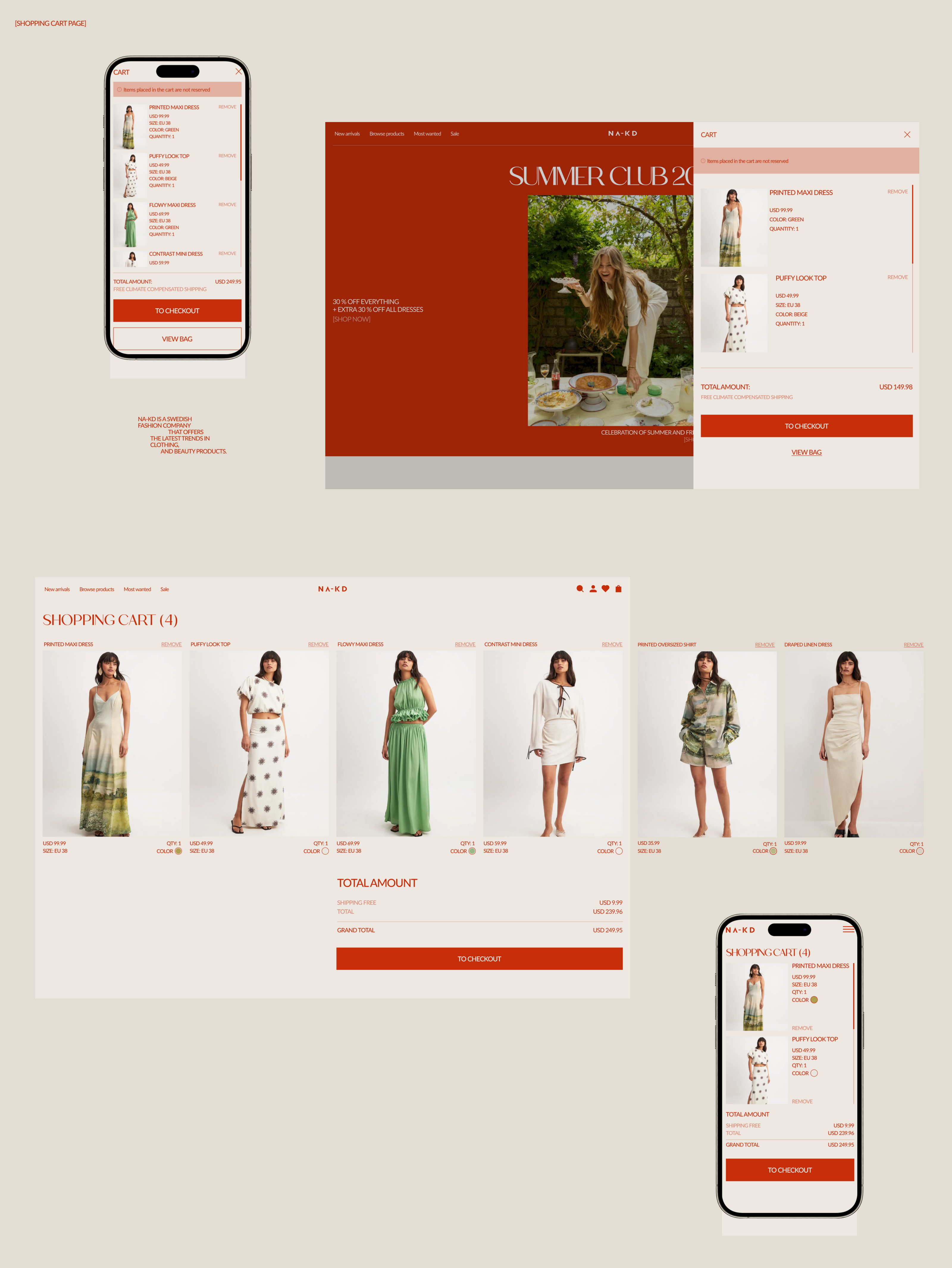 NA-KD | E-commerce — Изображение №10 — Интерфейсы на Dprofile