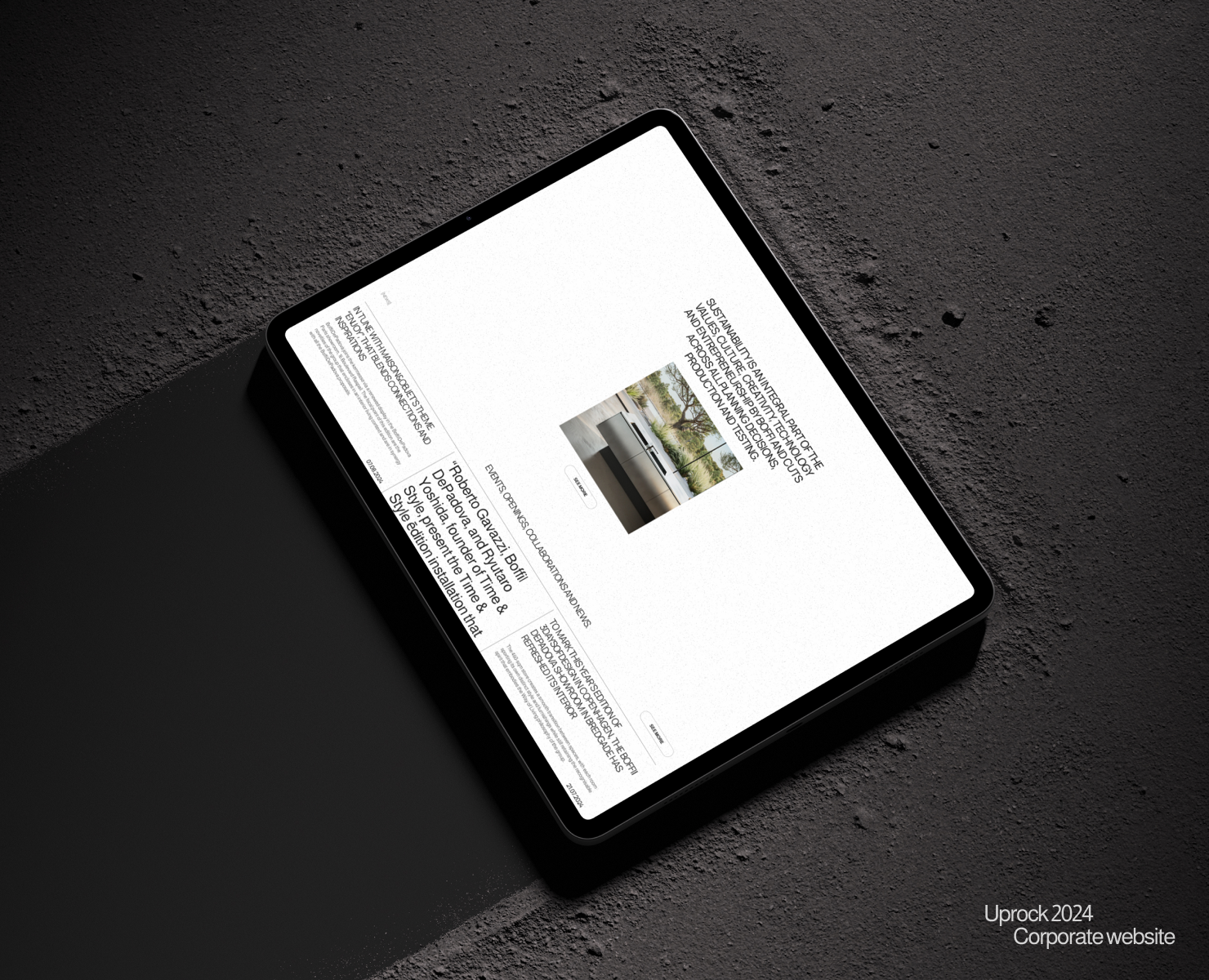 Boffi [Corporate website] на Dprofile