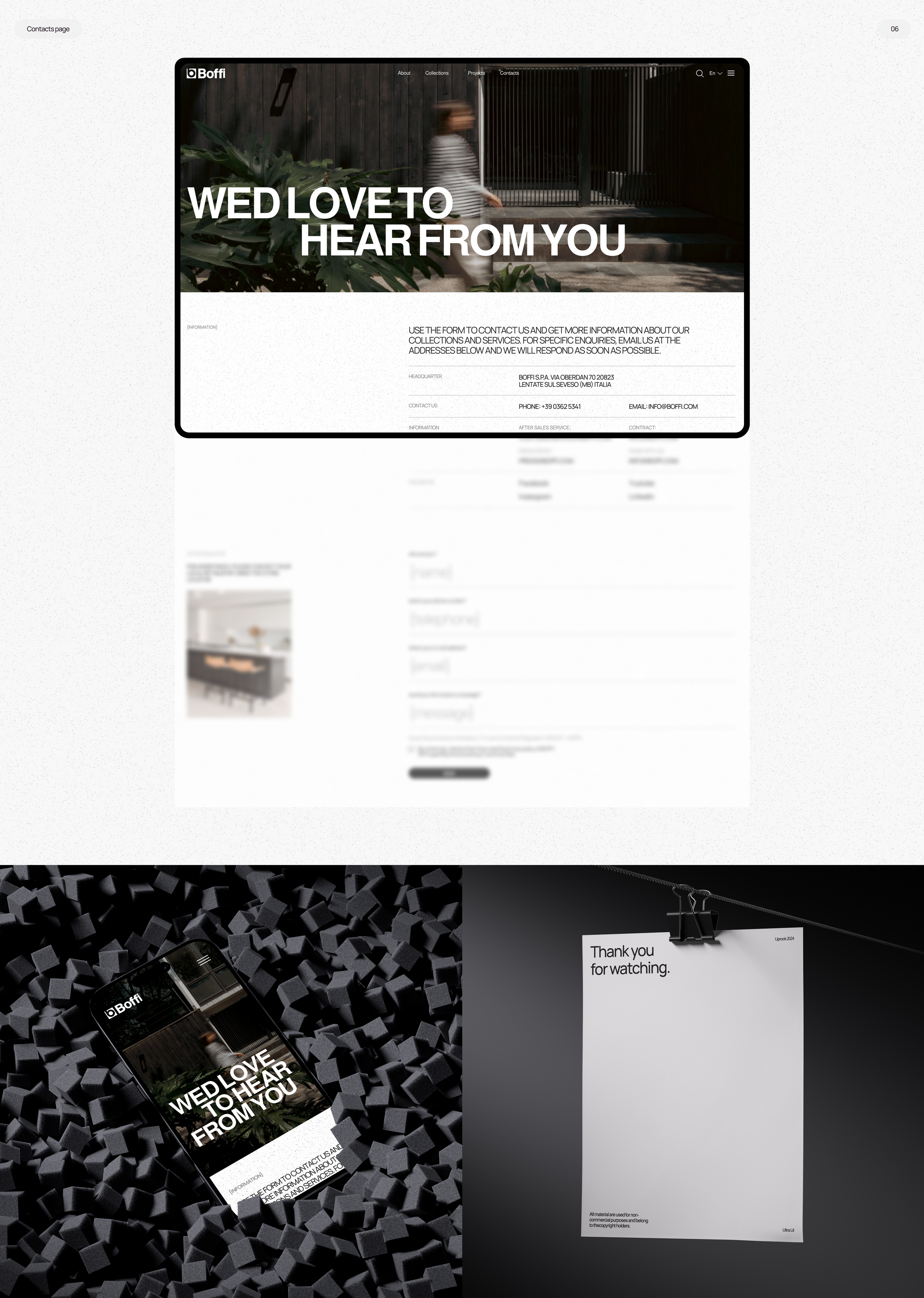 Boffi [Corporate website] — Изображение №12 — Интерфейсы на Dprofile