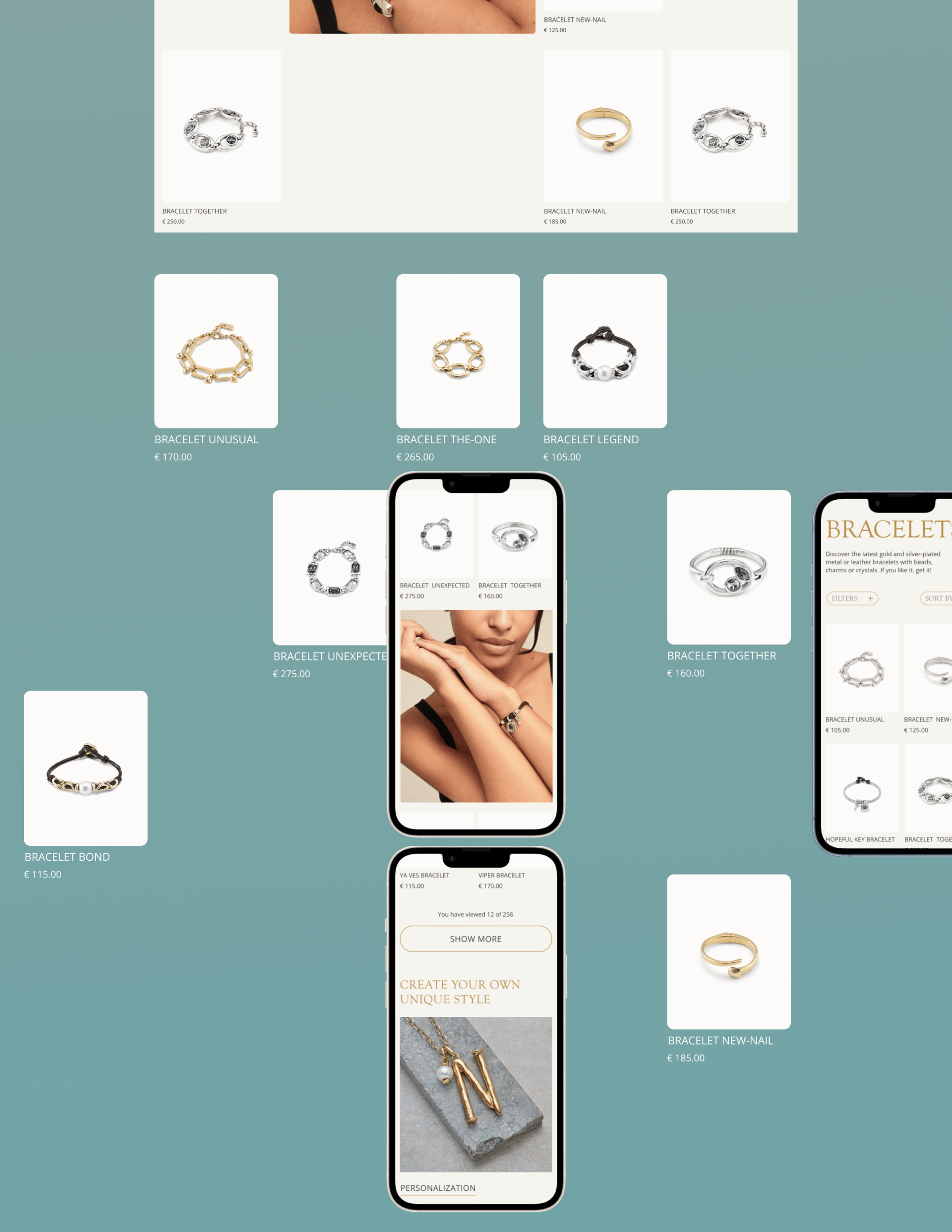 UNO DE 50 | E-commerce Redesign — Изображение №4 — Интерфейсы на Dprofile
