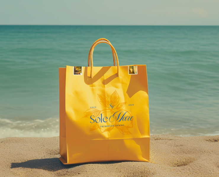 Brand identity for swimwear brand - SoleMare на Dprofile