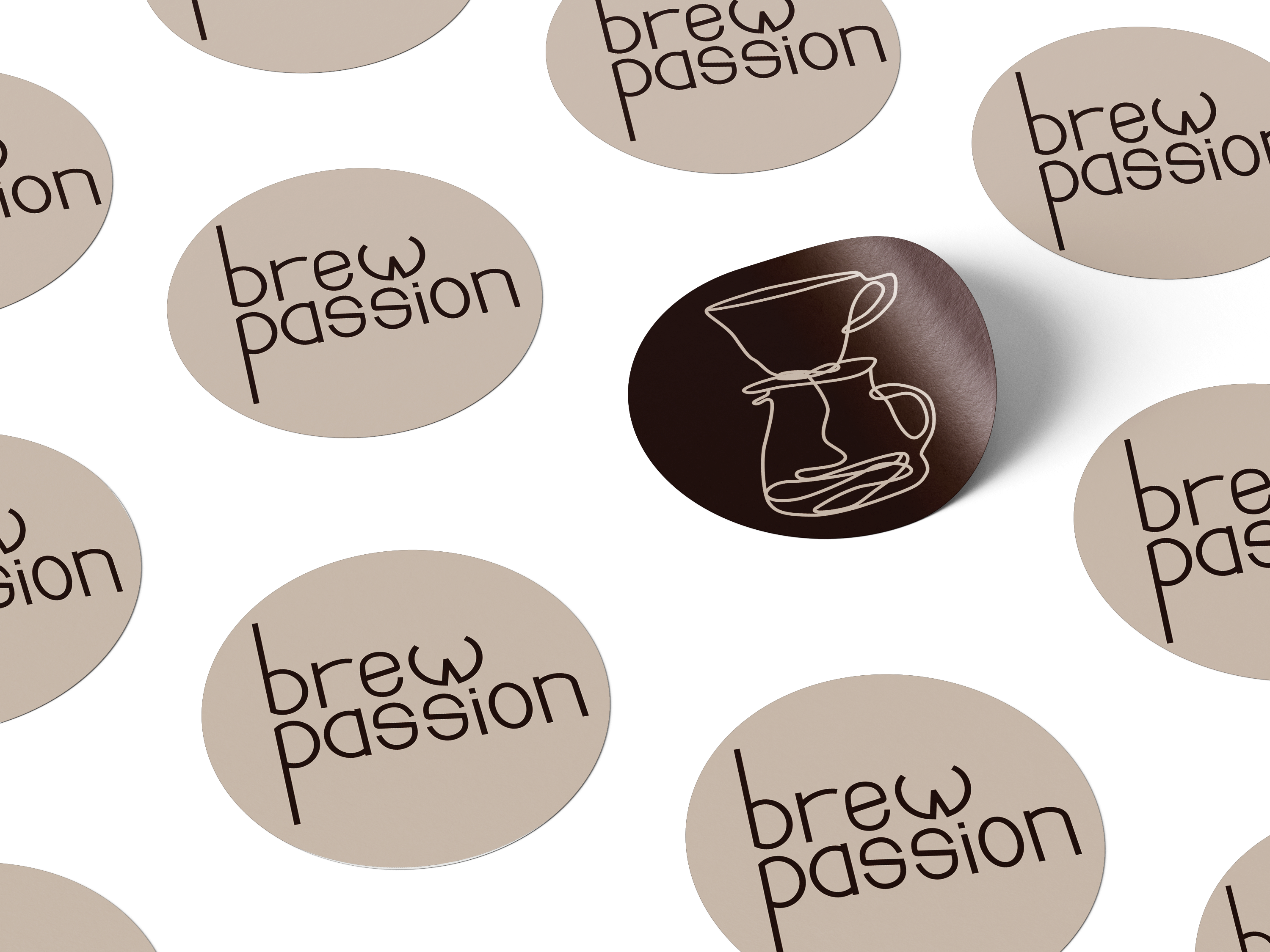 brew passion/айдентика для кофейного комьюнити — Изображение №10 — Брендинг на Dprofile