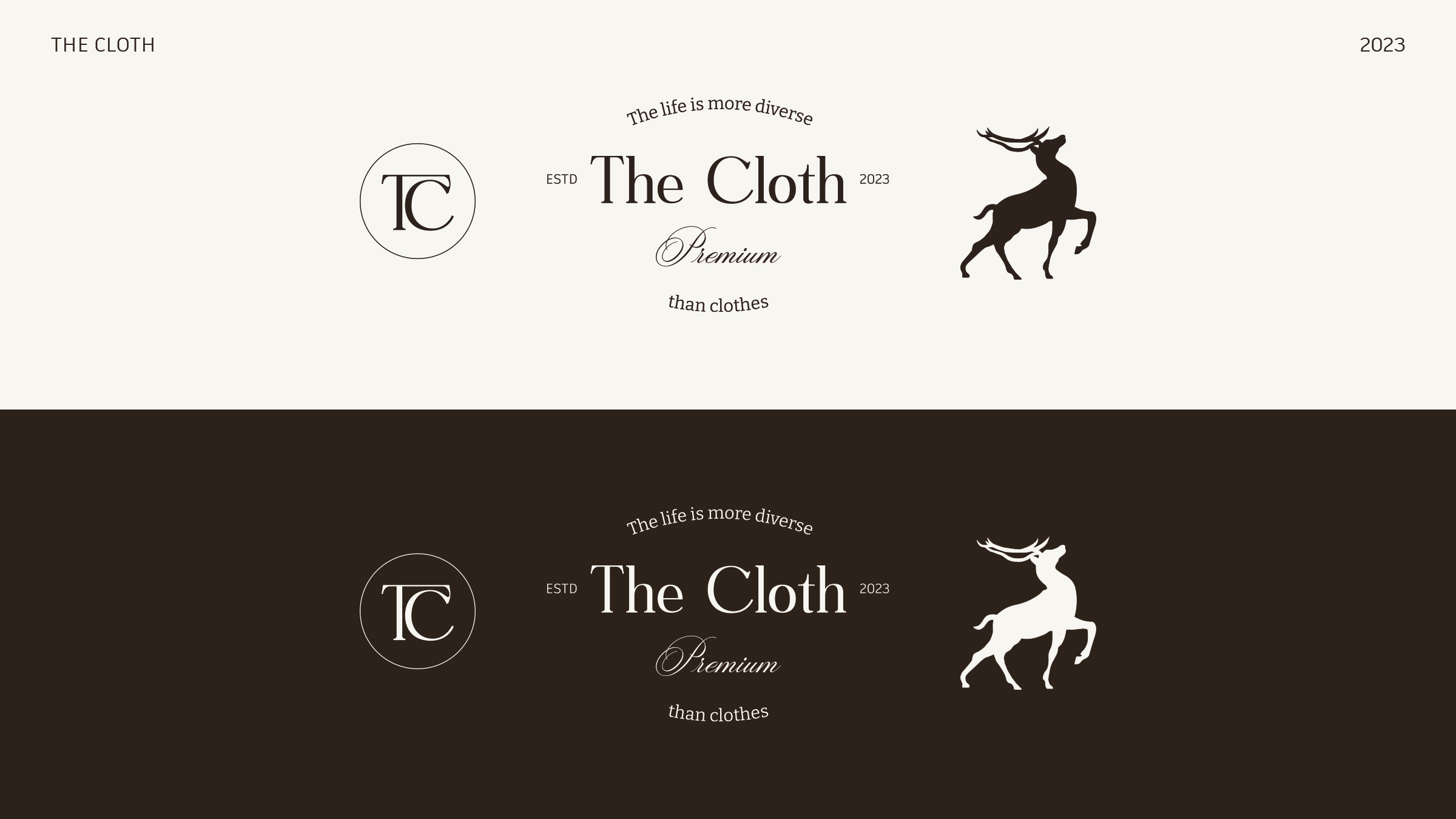 “The Cloth” brand identity — Изображение №4 — Брендинг на Dprofile