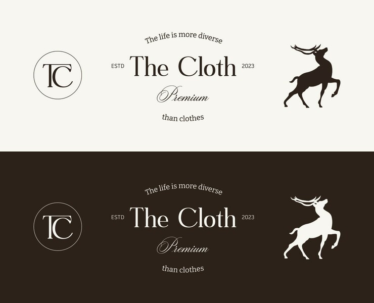 “The Cloth” brand identity — Брендинг на Dprofile