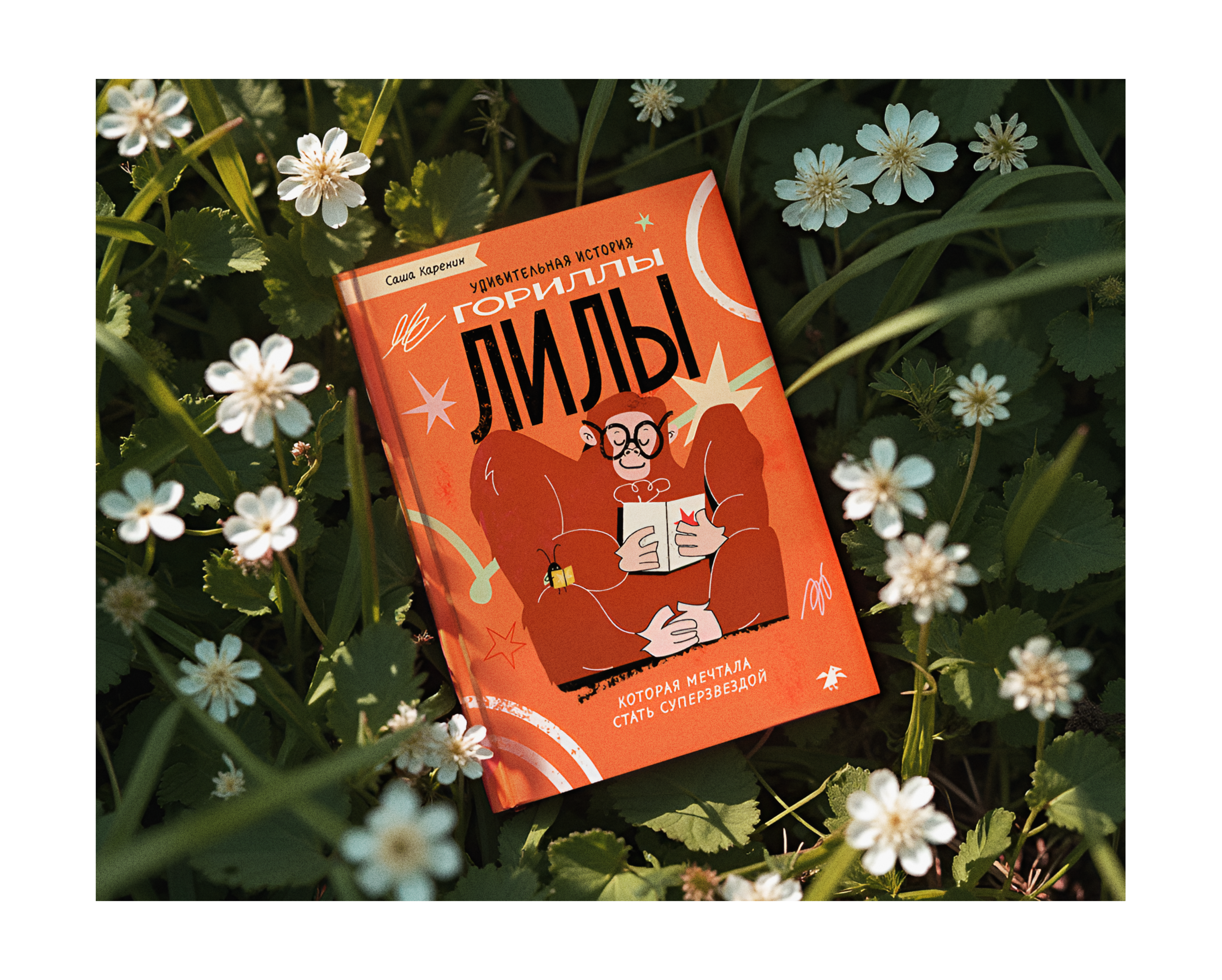 Обложка детской книги "Горилла Лила" — Изображение №1 — Иллюстрация, Графика на Dprofile