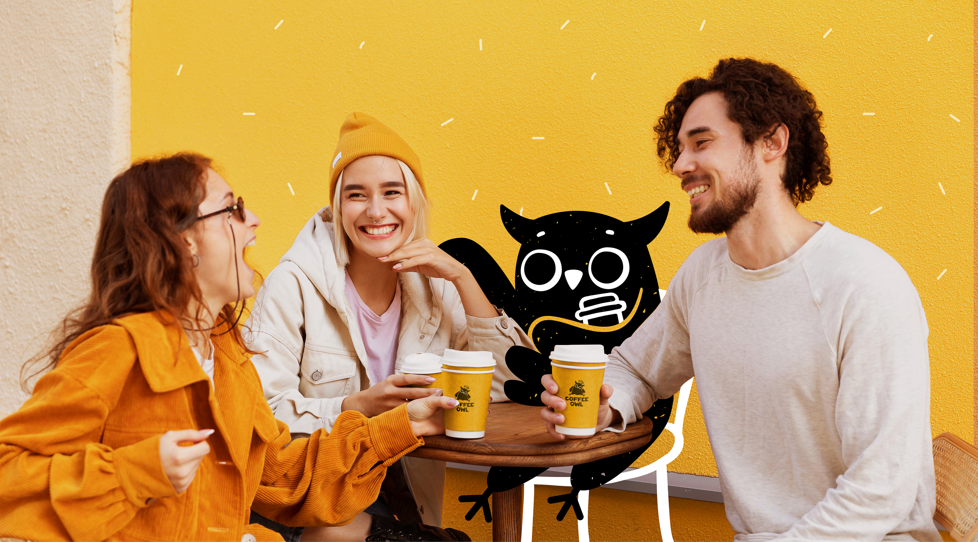 Coffee Owl | logo & identity — Изображение №21 — Брендинг, Иллюстрация на Dprofile