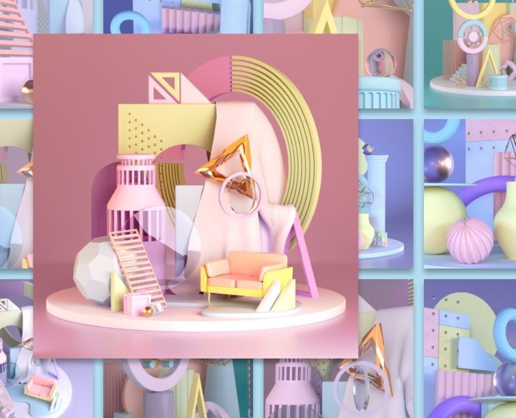 3D Concept Illustrations — Иллюстрация, 3D на Dprofile