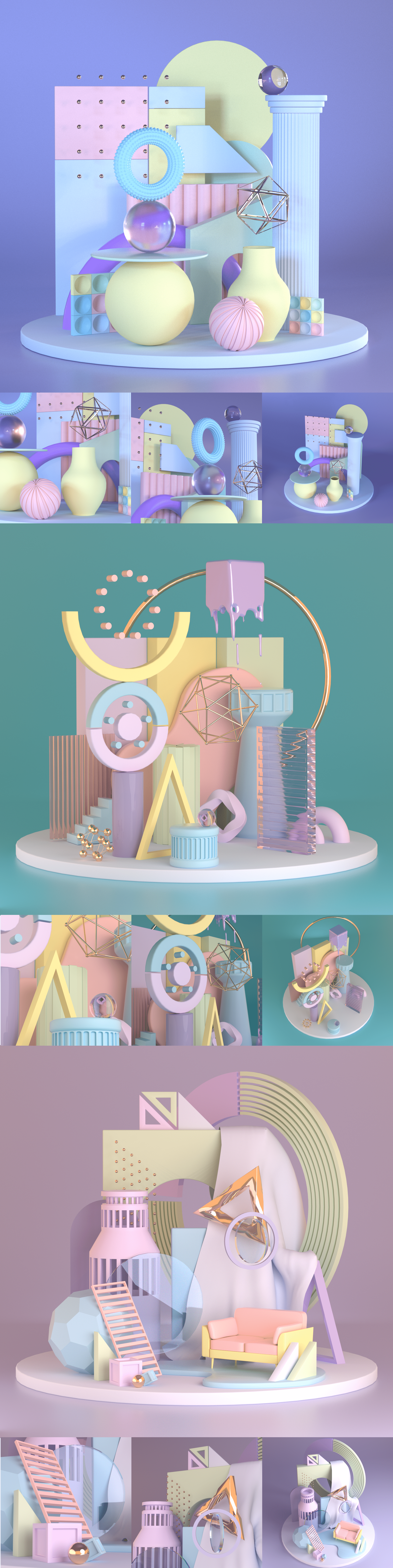 3D Concept Illustrations — Изображение №1 — Иллюстрация, 3D на Dprofile