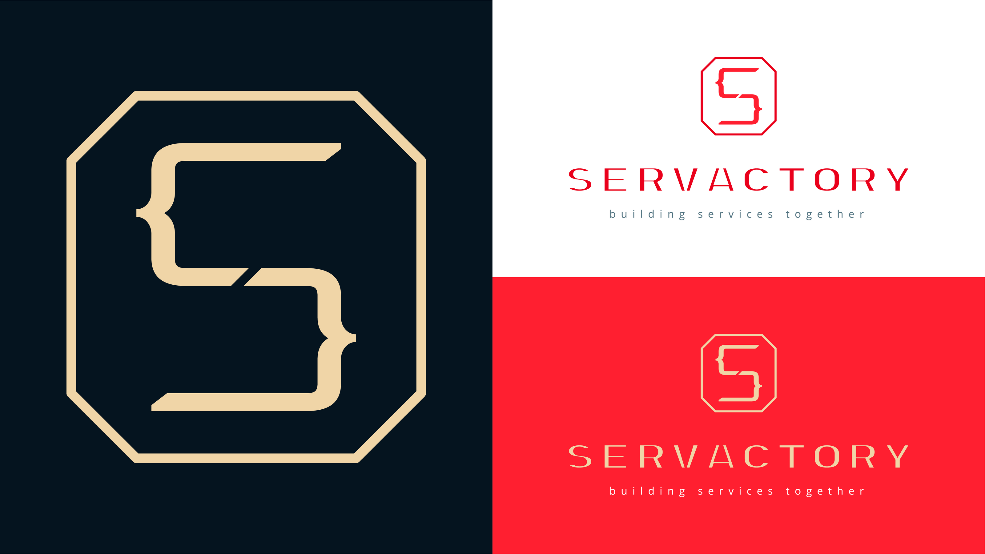 Servactory's Logotype — Изображение №2 — Брендинг, Графика на Dprofile