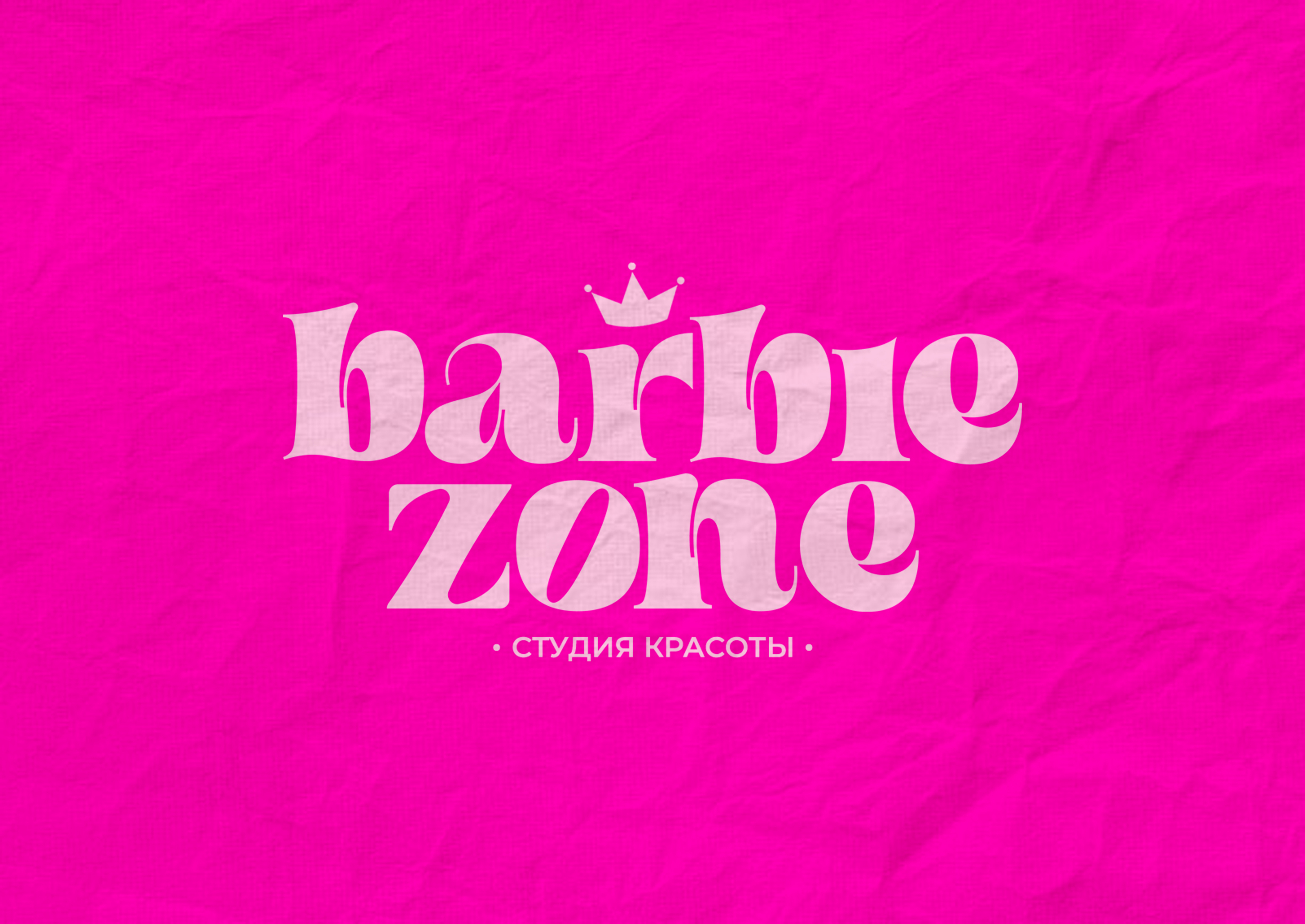 BARBIE ZONE | BEAUTY SALON — Изображение №1 — Брендинг, Графика на Dprofile