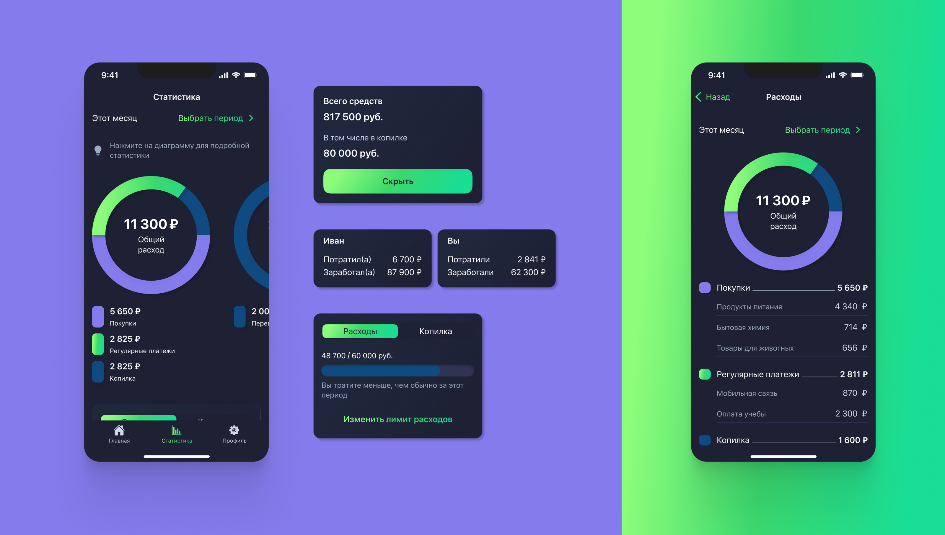 Mobile app for finance control — Изображение №8 — Интерфейсы на Dprofile