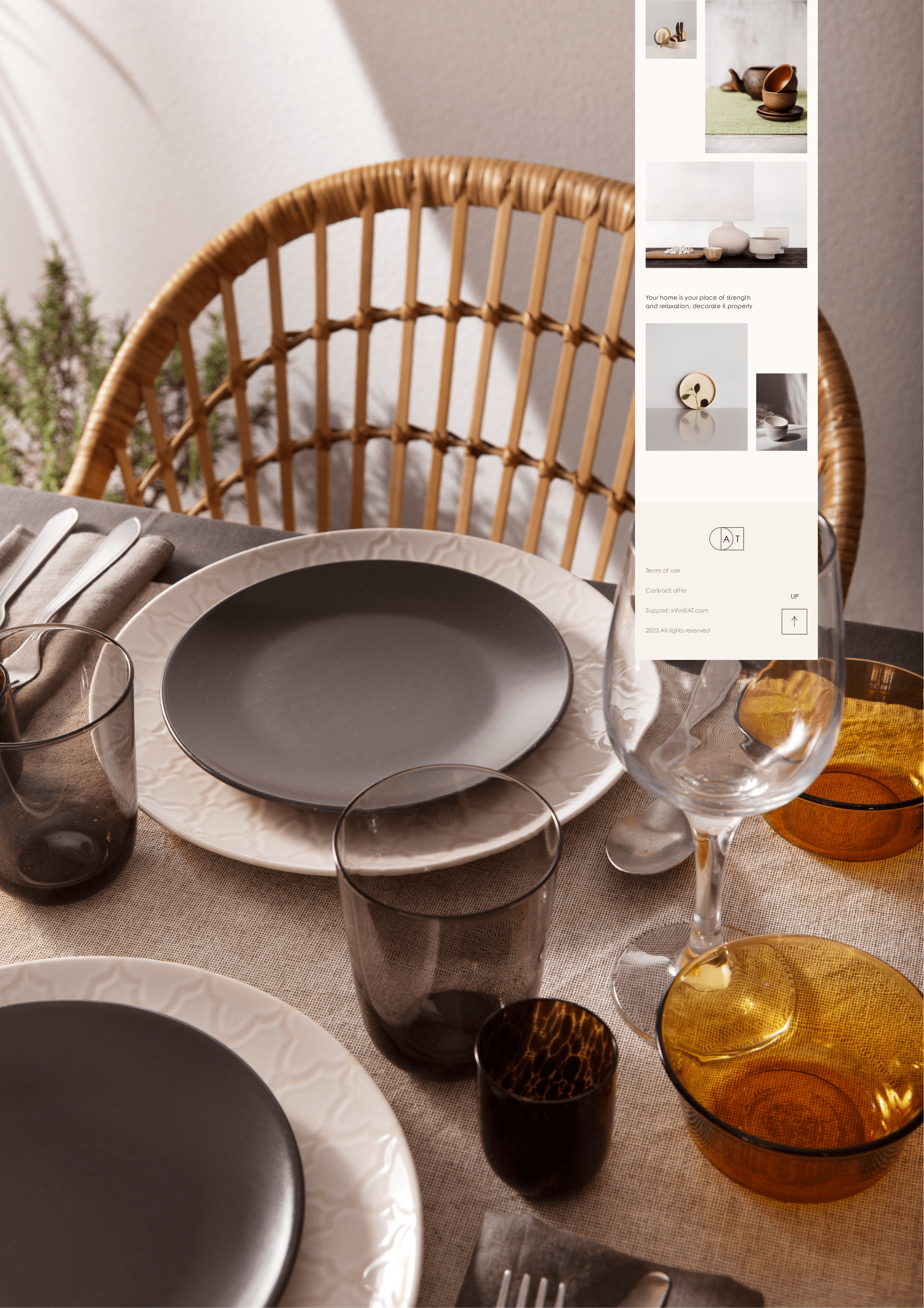 Website for aesthetic tableware | E-commerce — Изображение №7 — Интерфейсы на Dprofile