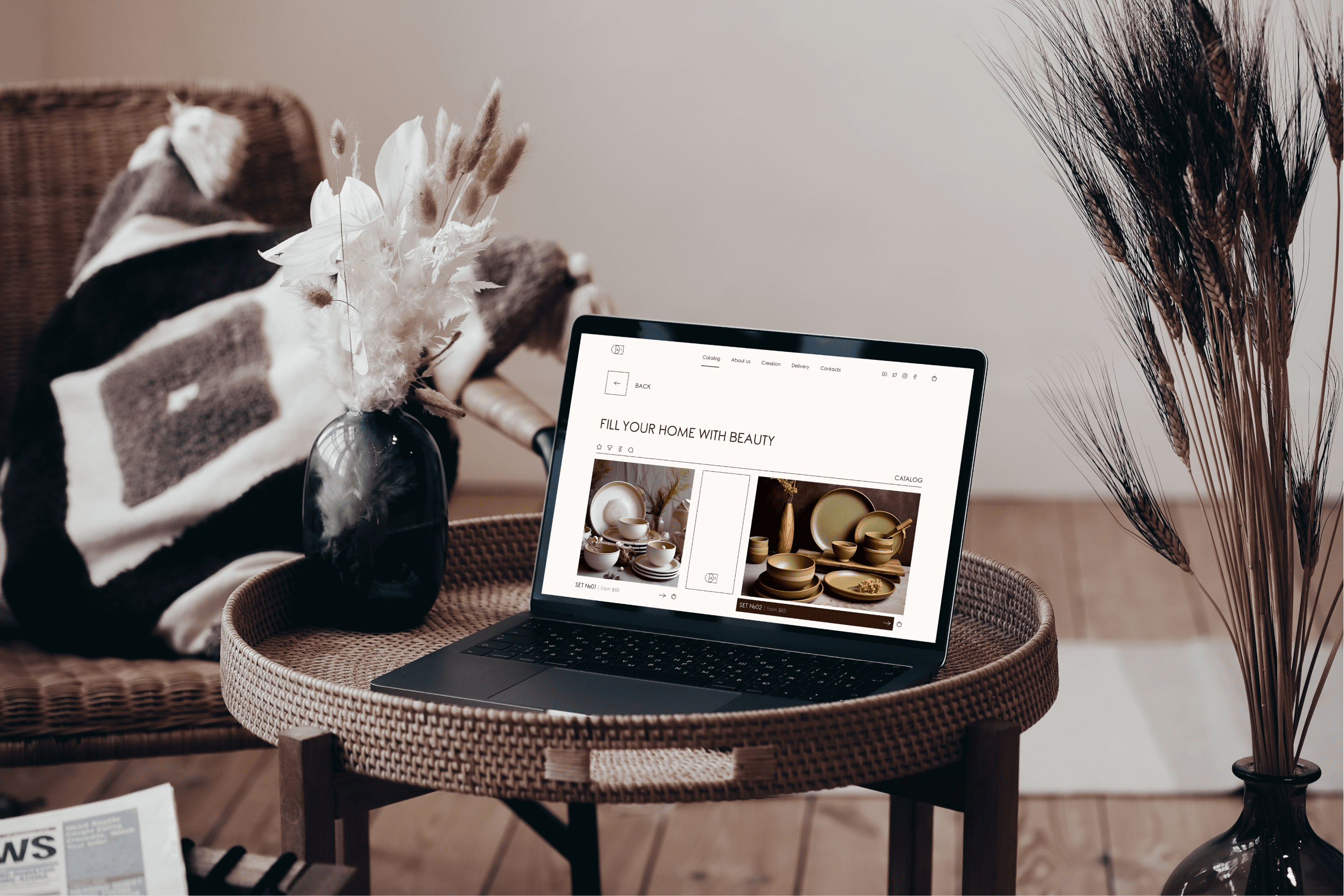 Website for aesthetic tableware | E-commerce — Изображение №10 — Интерфейсы на Dprofile